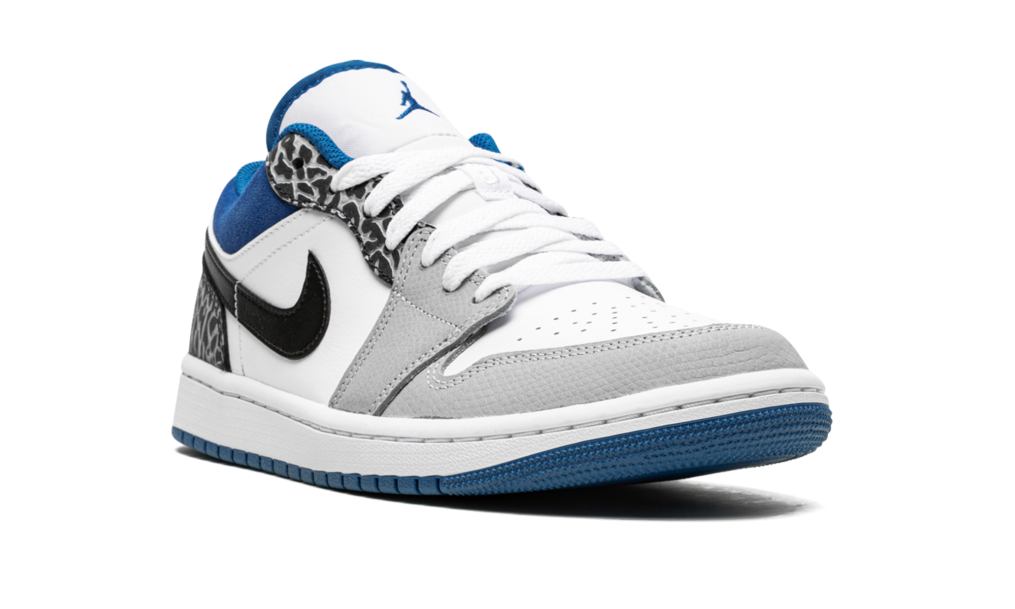 jordan 1 low se true blue+DM1199-140+diagnol right view
