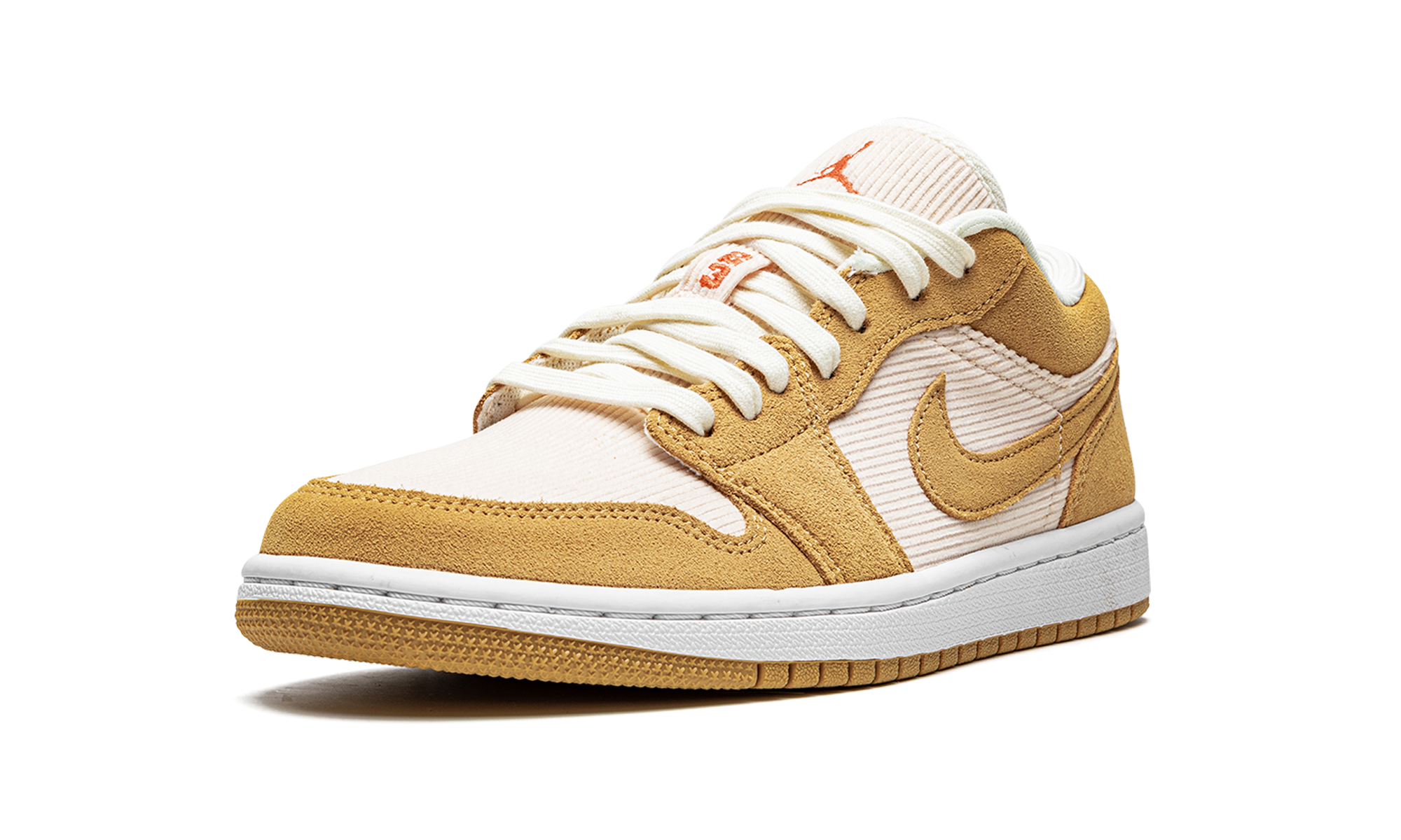 jordan 1 low se twine orange quartz corduroy women s+DH7820-700+left diagnol single view