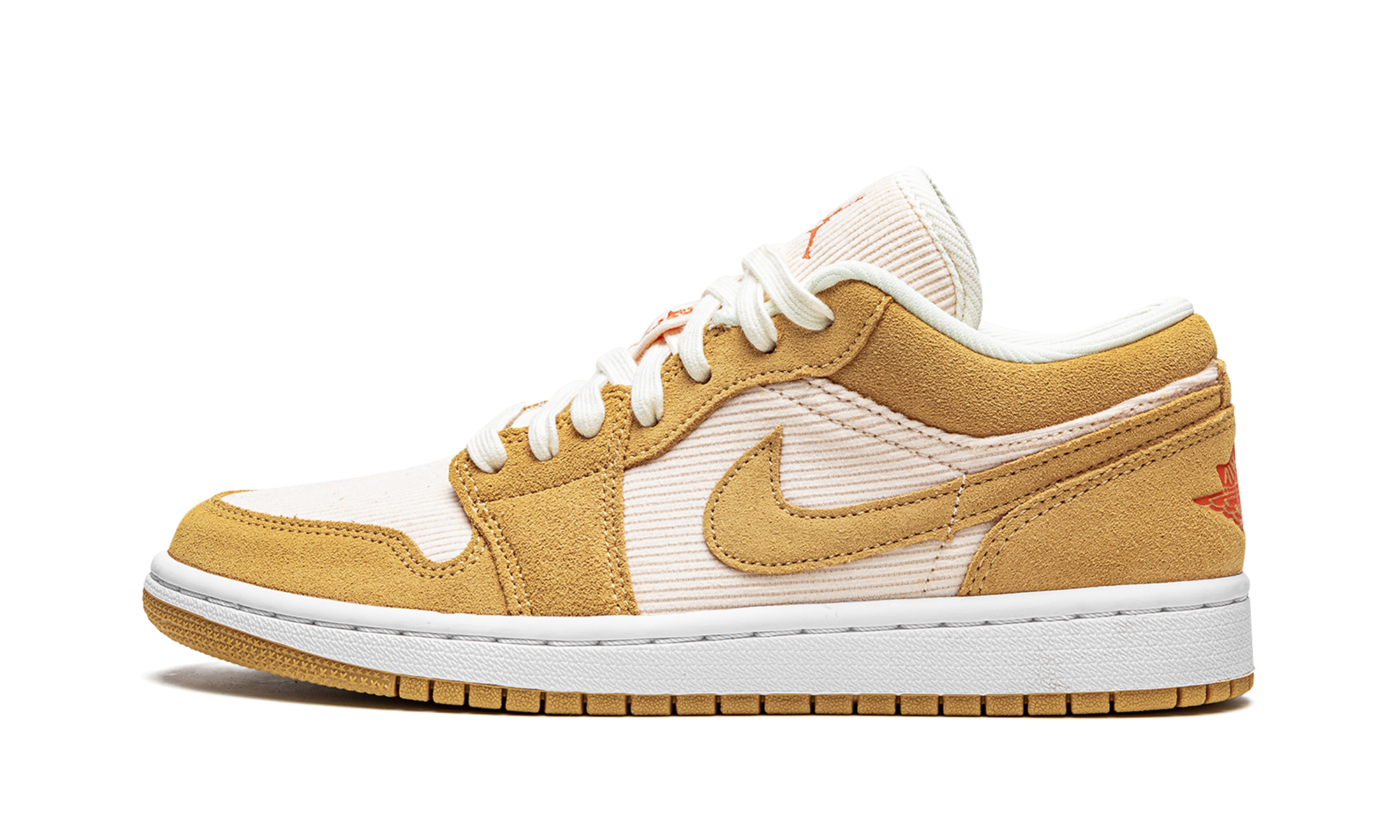 jordan 1 low se twine orange quartz corduroy women s+DH7820-700+diagnol right view 1