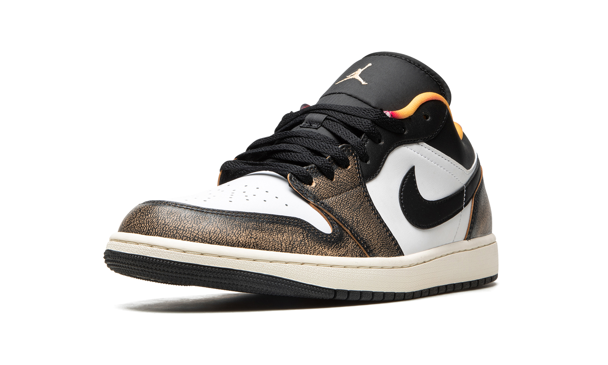 jordan 1 low se wear away yellow+DQ8422-001+left diagnol single view