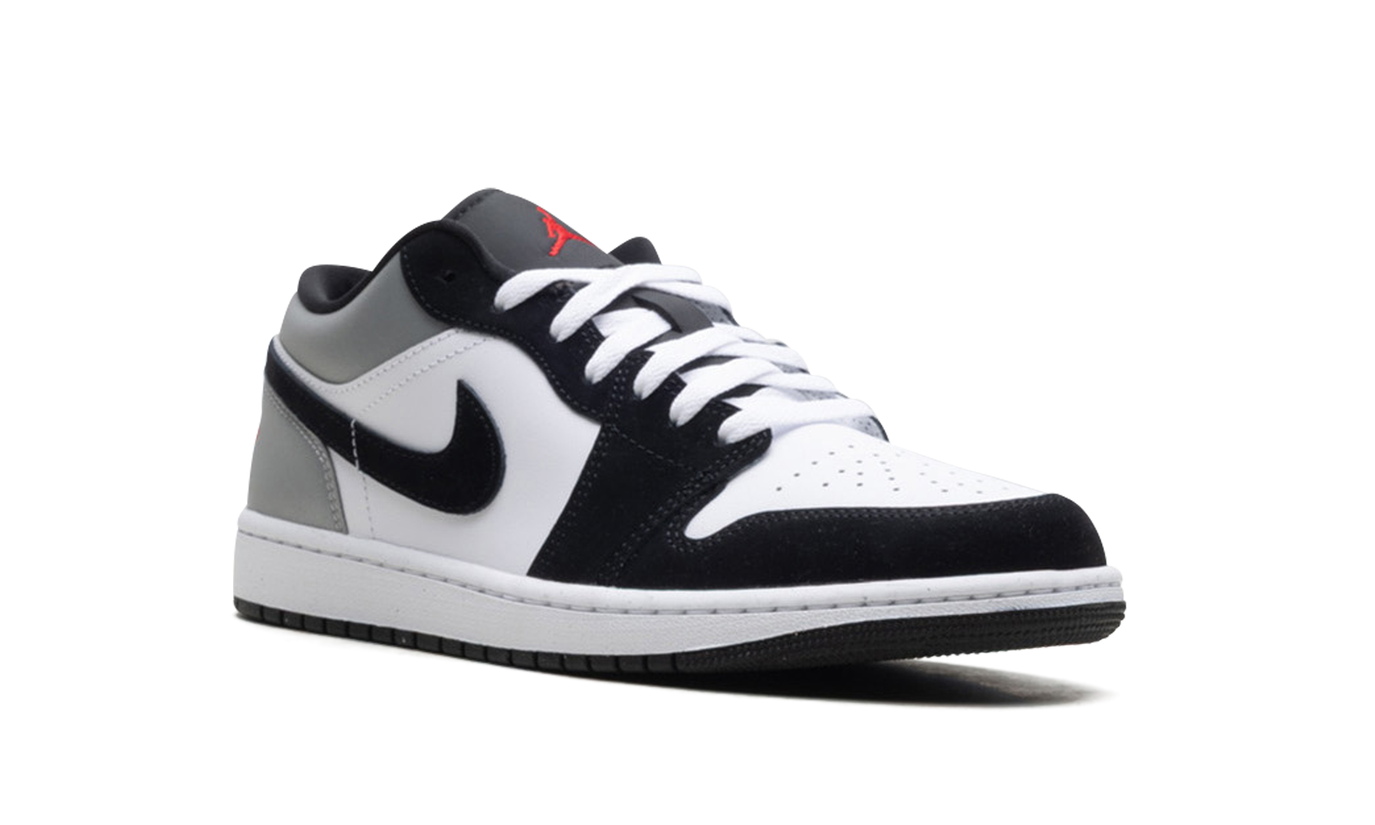 jordan 1 low se white fire red black matte silver+HF3148-106+diagnol right view