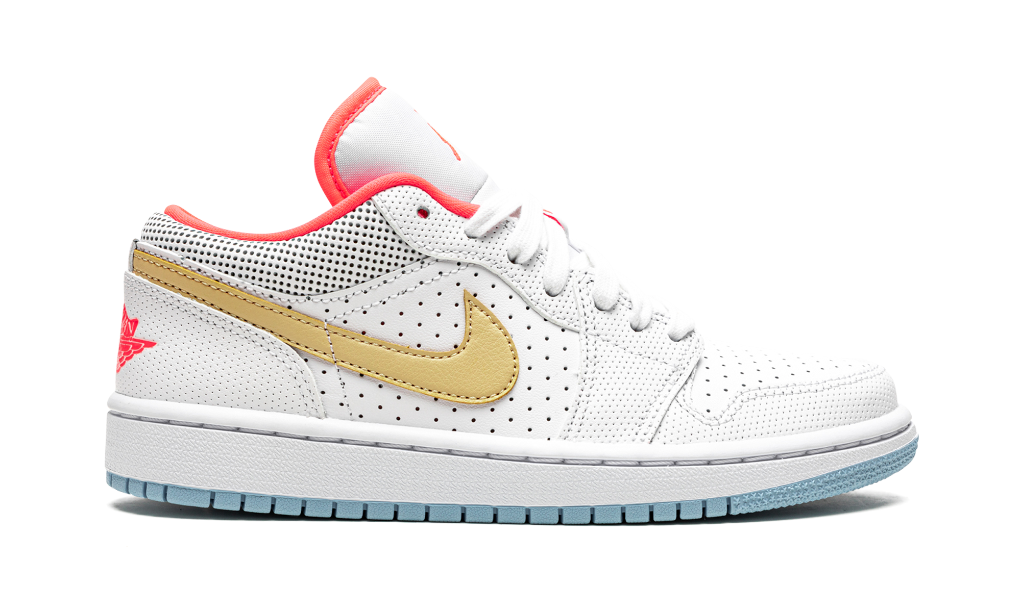 jordan 1 low se white sesame women s+DC9509-100+right view