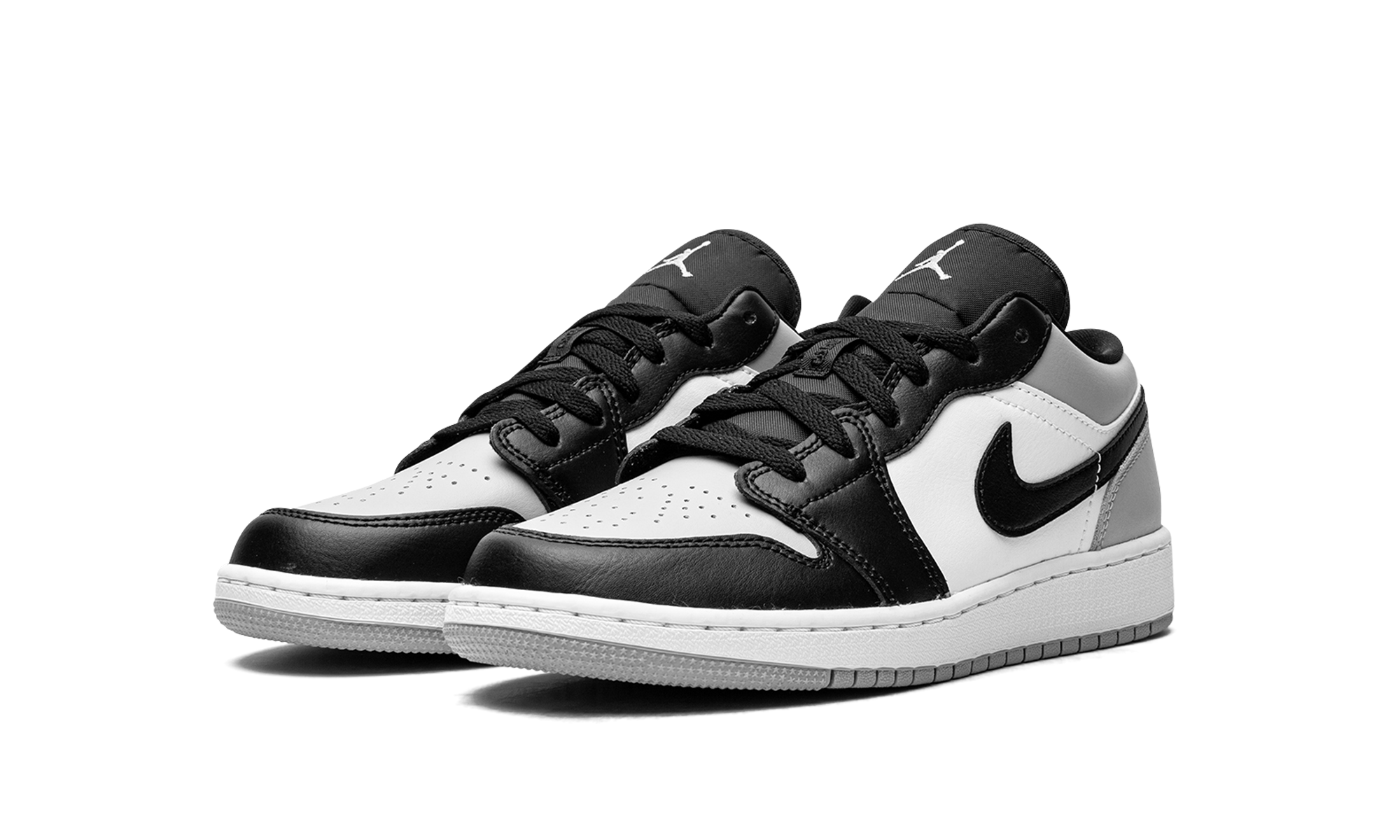 jordan 1 low shadow toe gs+553560-052+diagnol left view