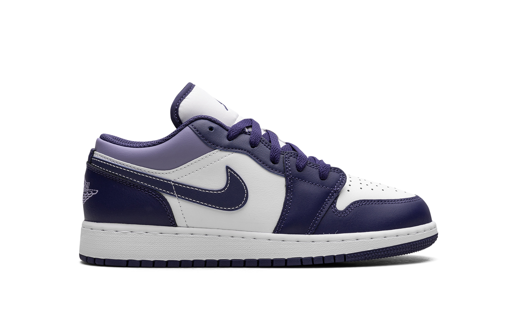 jordan 1 low sky j purple gs+553560-515+right view