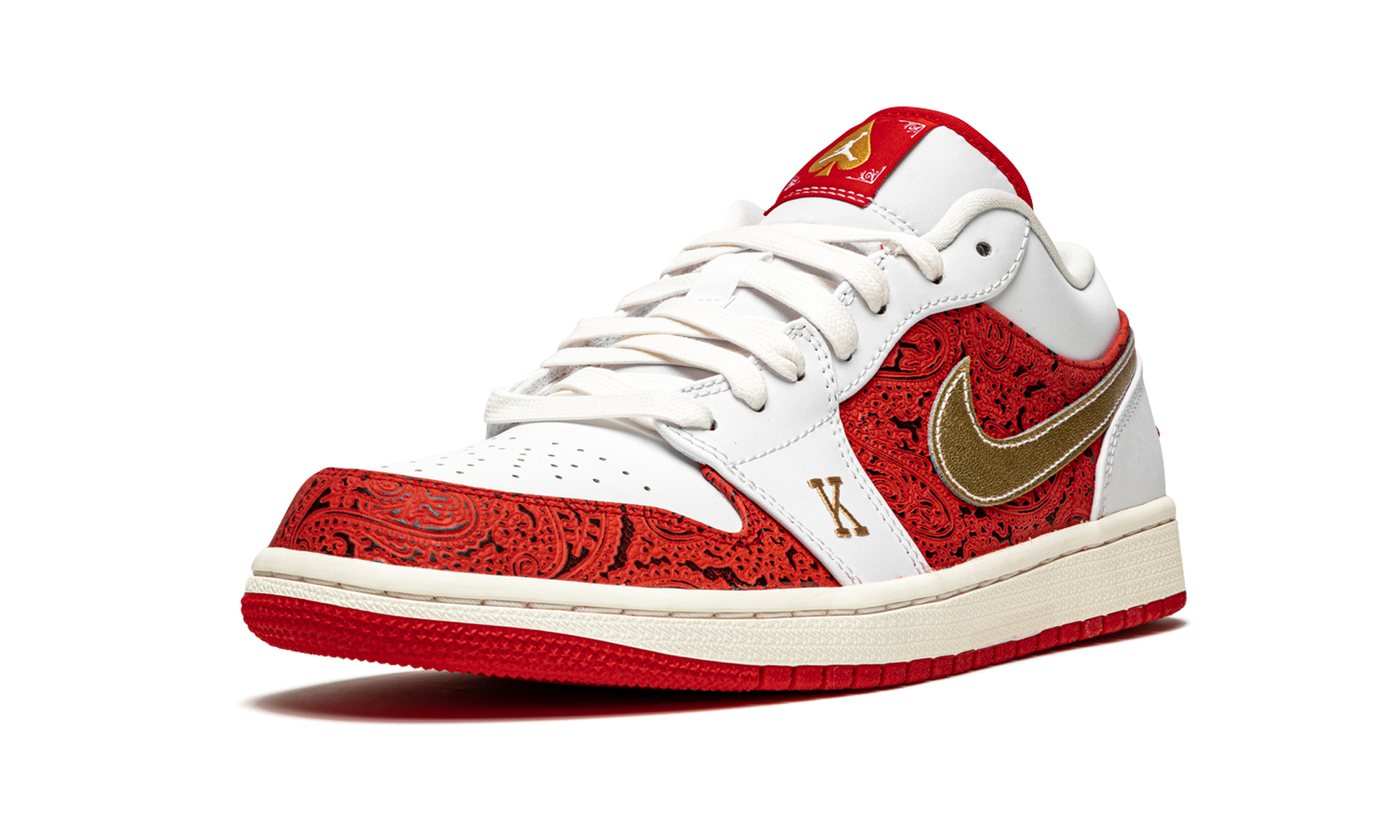 jordan 1 low spades+DJ5185-100+left diagnol single view