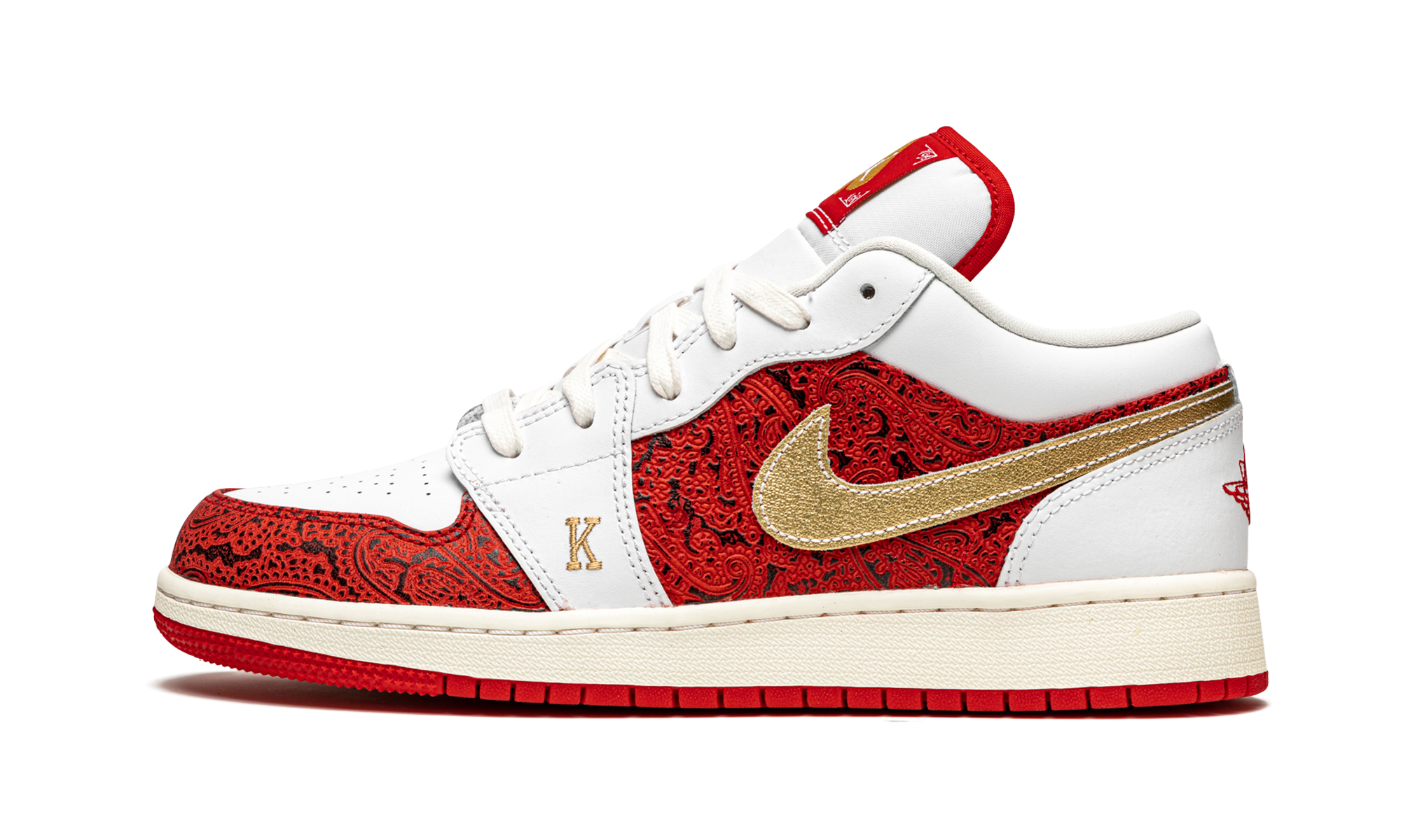 jordan 1 low spades gs+DJ5186-100+diagnol right view 1