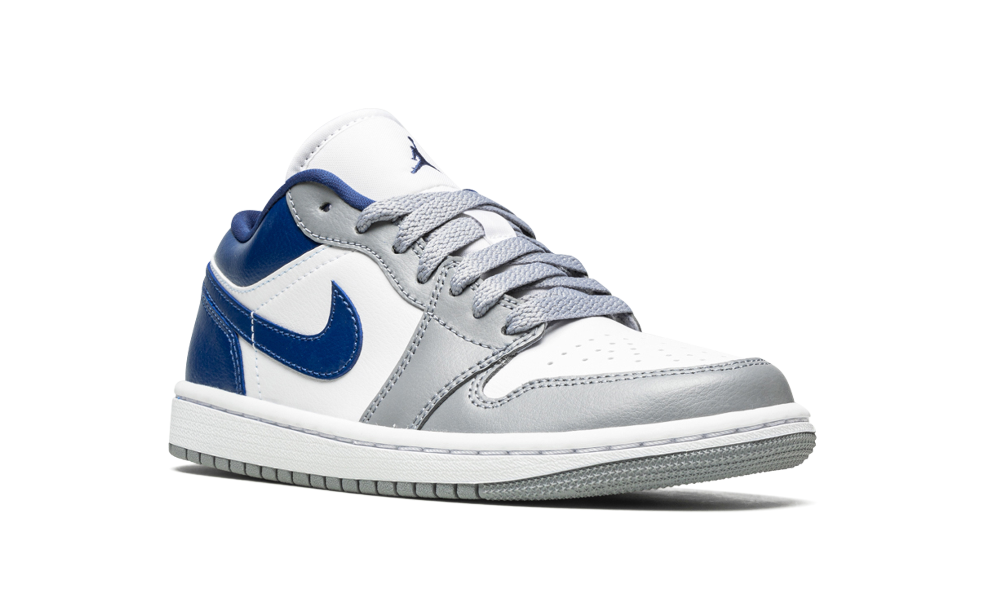 jordan 1 low stealth french blue women s+DC0774-042+diagnol right view