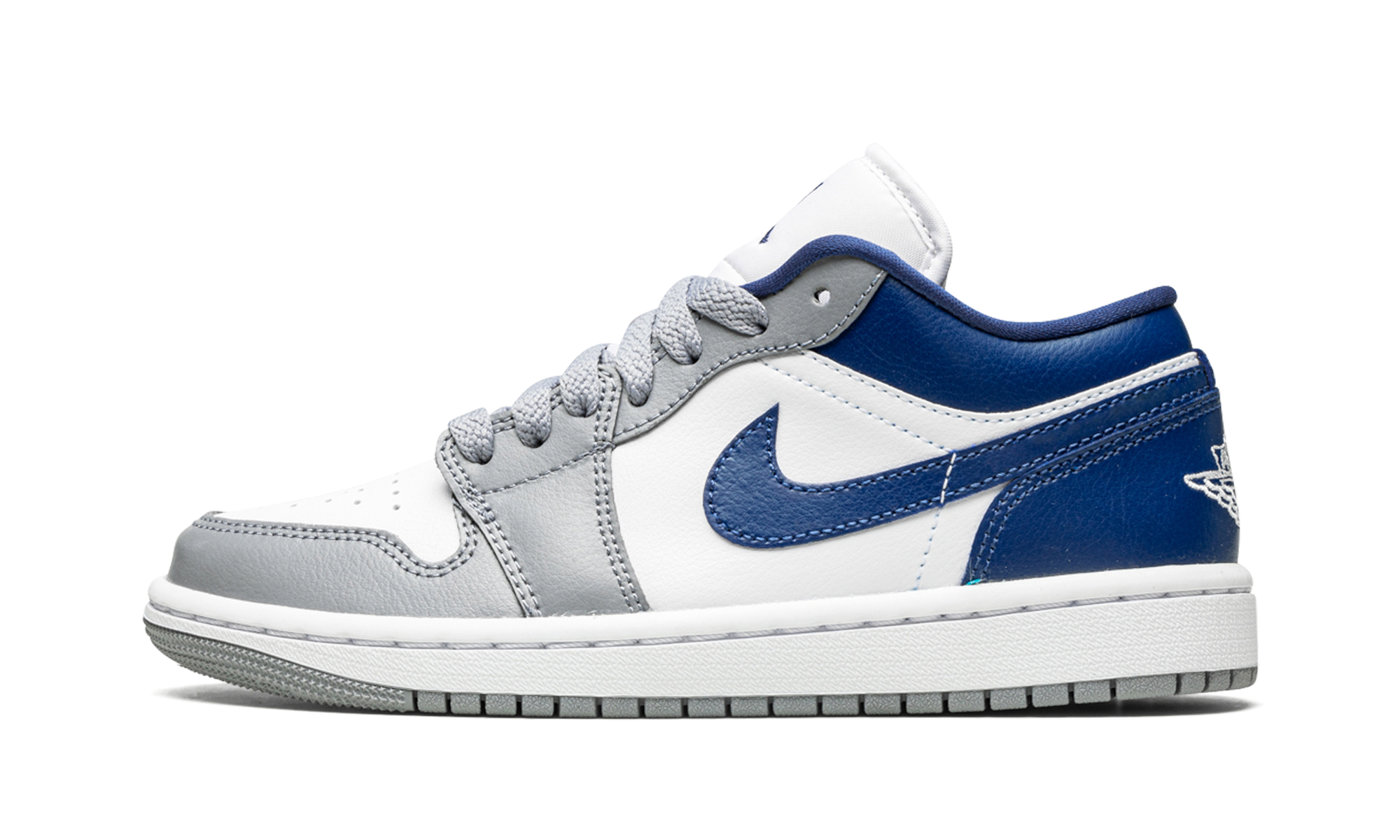 jordan 1 low stealth french blue women s+DC0774-042+diagnol right view 1