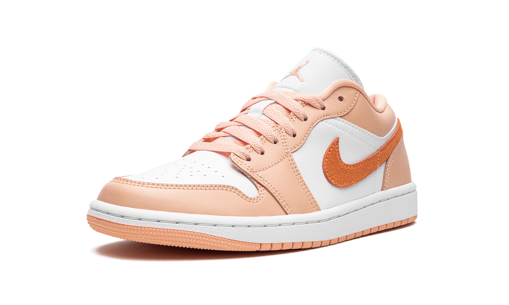 jordan 1 low sunset haze women s+DC0774-801+left diagnol single view