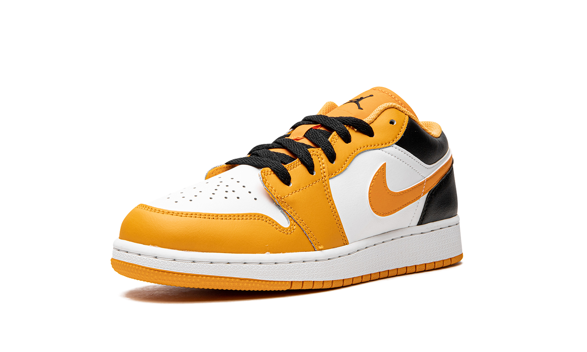 jordan 1 low taxi gs+553560-701+left diagnol single view