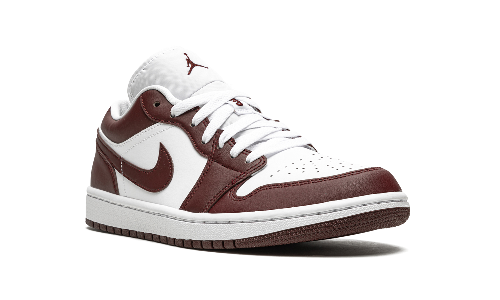 jordan 1 low team red women s+DC0774-116+diagnol right view