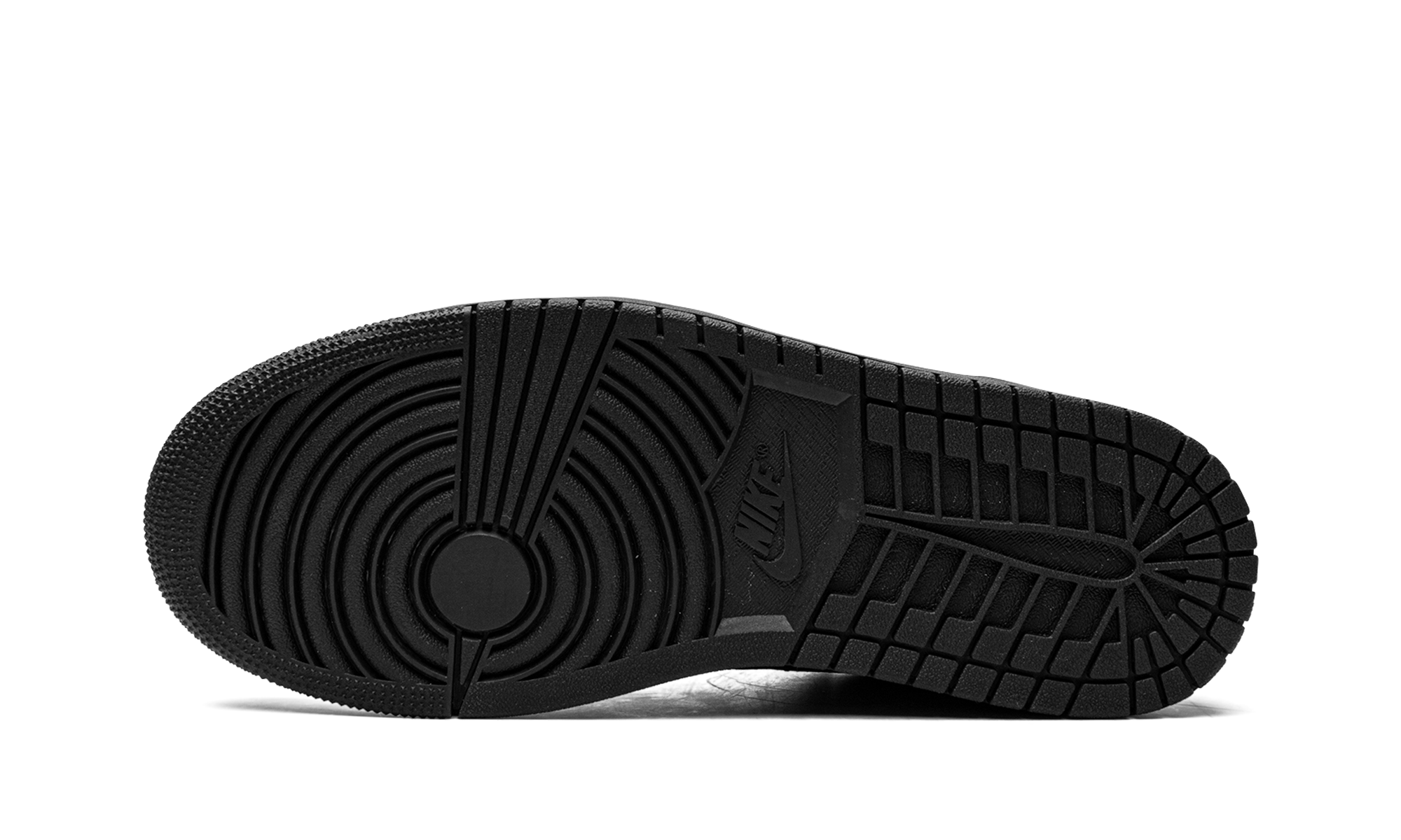 jordan 1 low triple black 2022+553558-093+bottom view