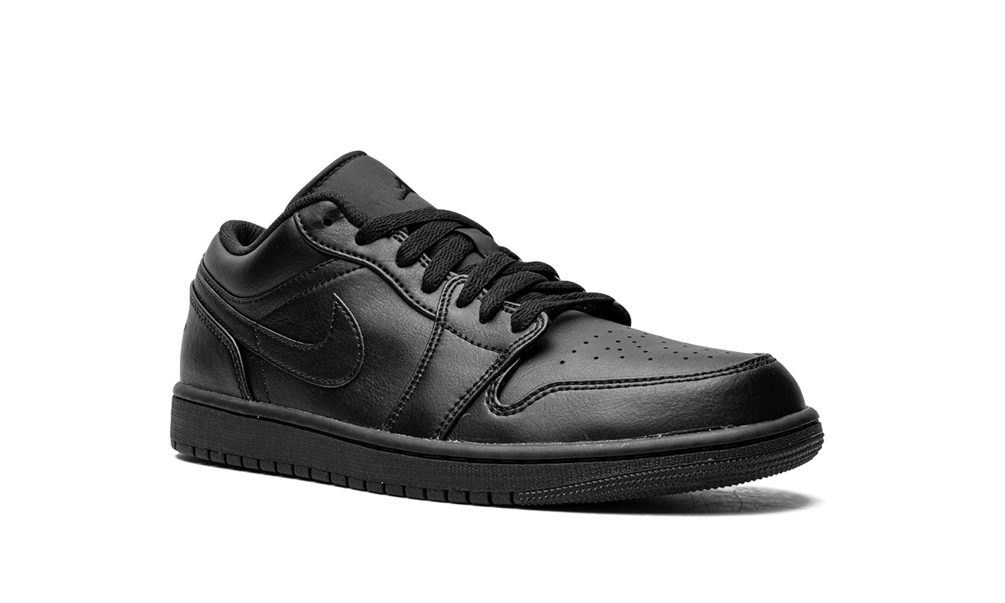 jordan 1 low triple black 2022+553558-093+diagnol right view