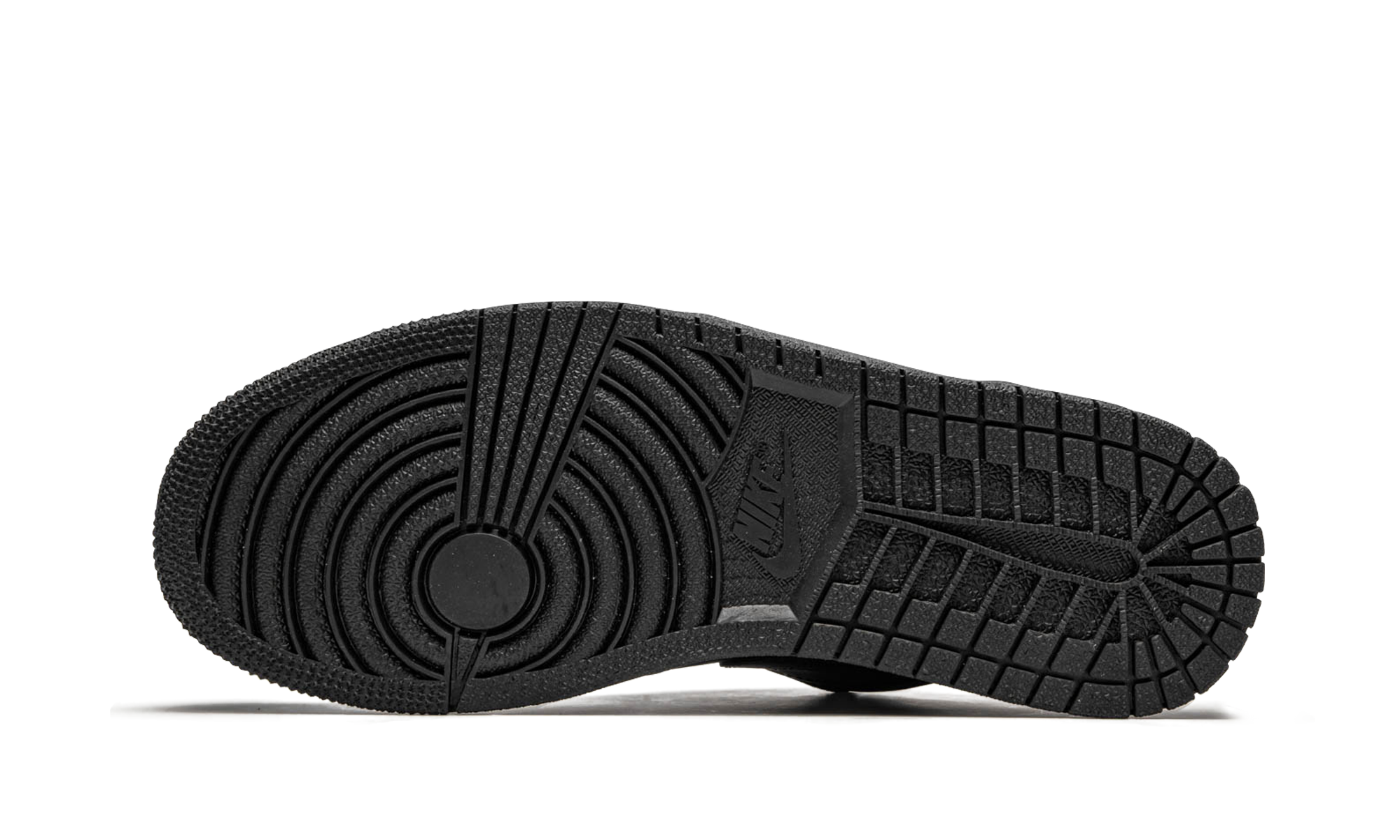 jordan 1 low triple black+553558-091+bottom view