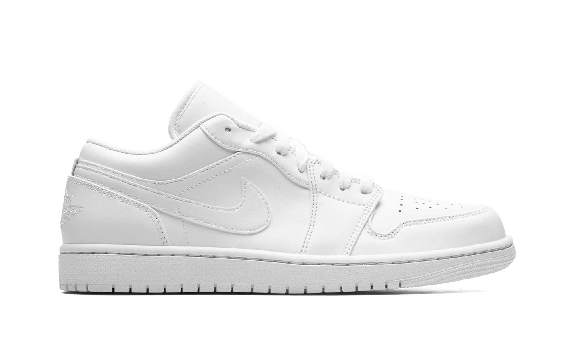 jordan 1 low triple white+553558-136+right view
