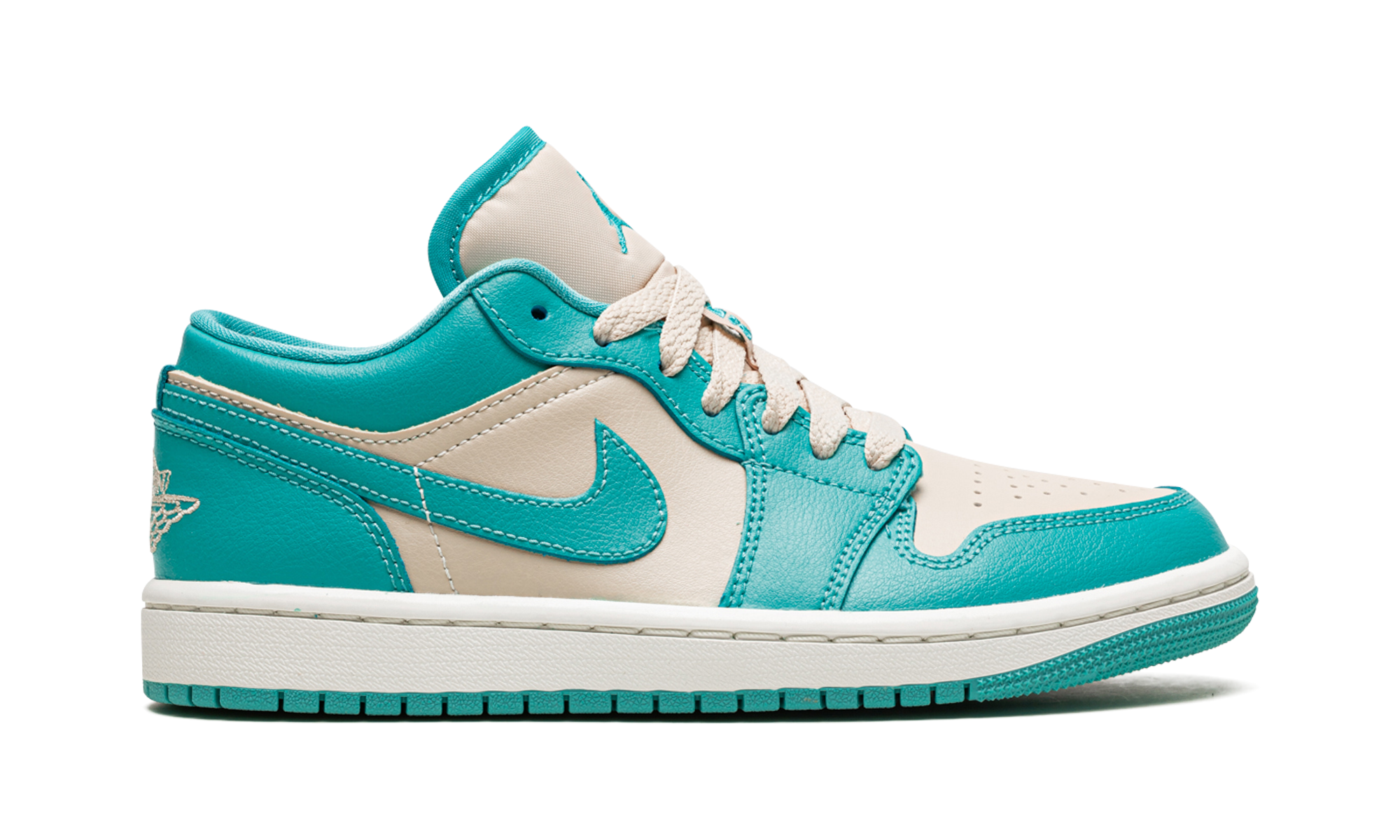 jordan 1 low tropical teal women s+DC0774-131+right view
