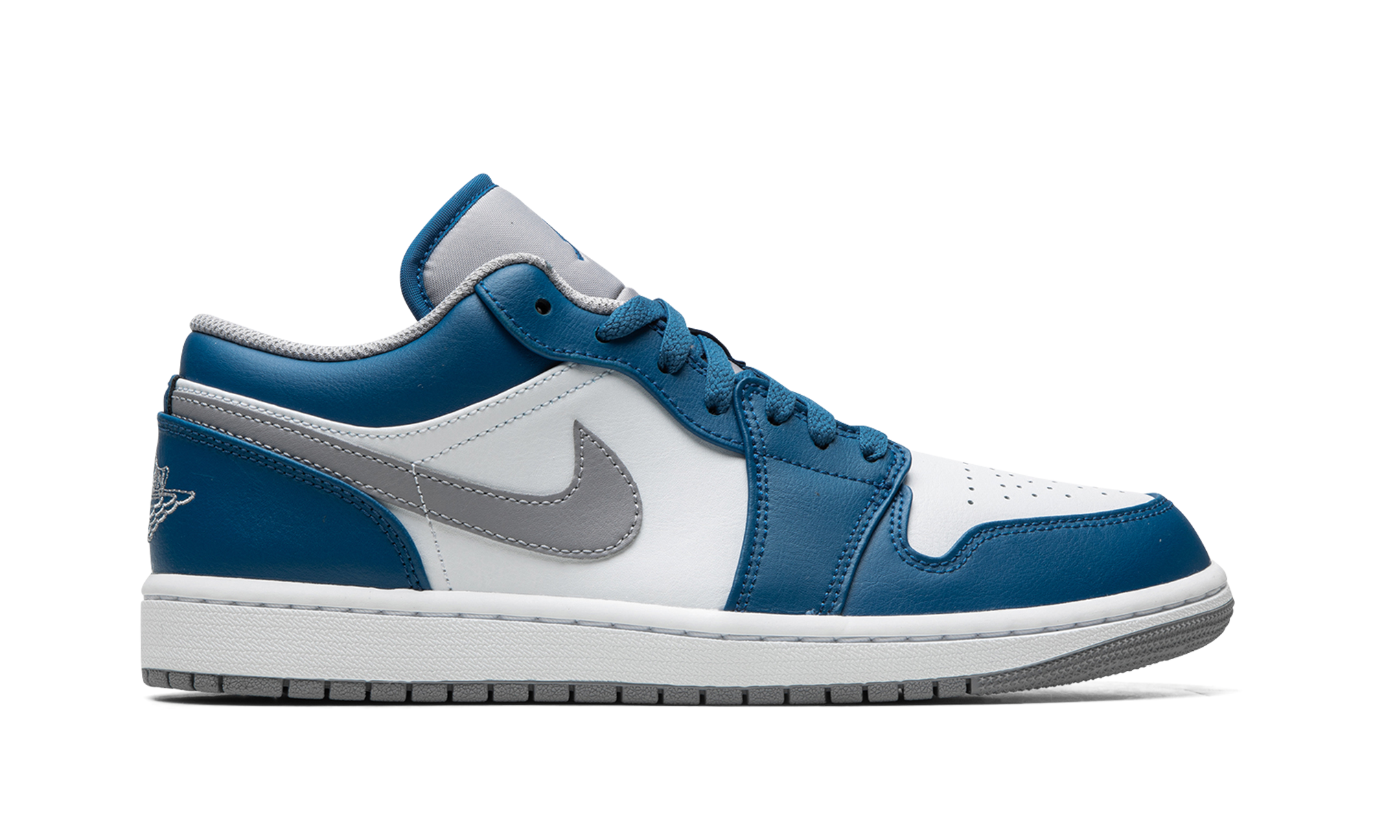 jordan 1 low true blue+553558-412+right view