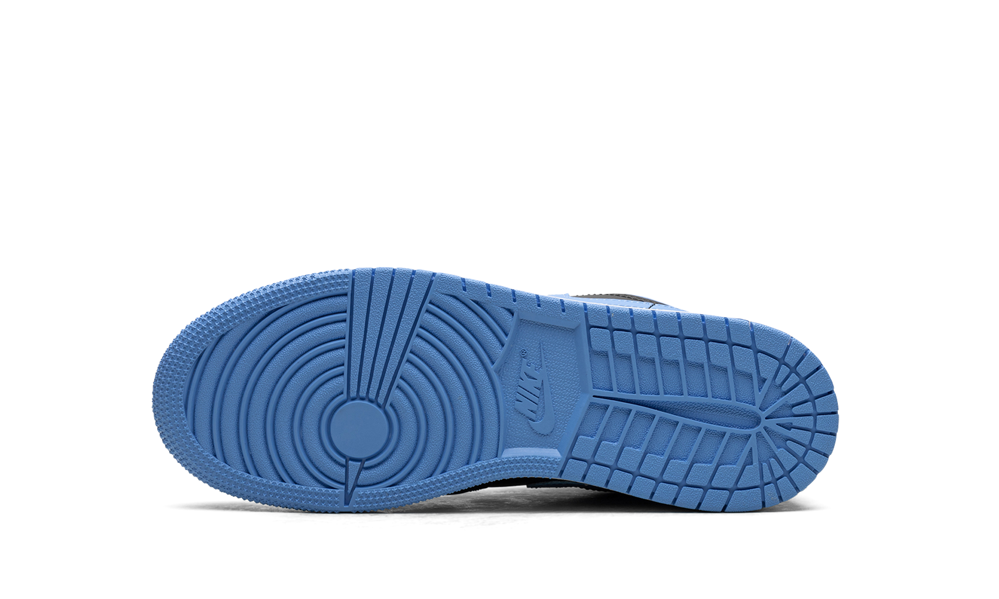 jordan 1 low university blue gs+553560-041+bottom view