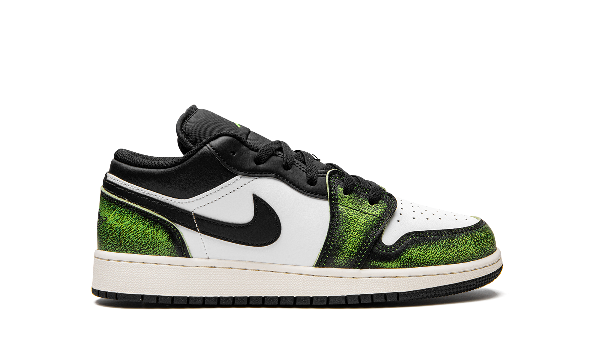jordan 1 low wear away electric green gs+DO8244-003+right view