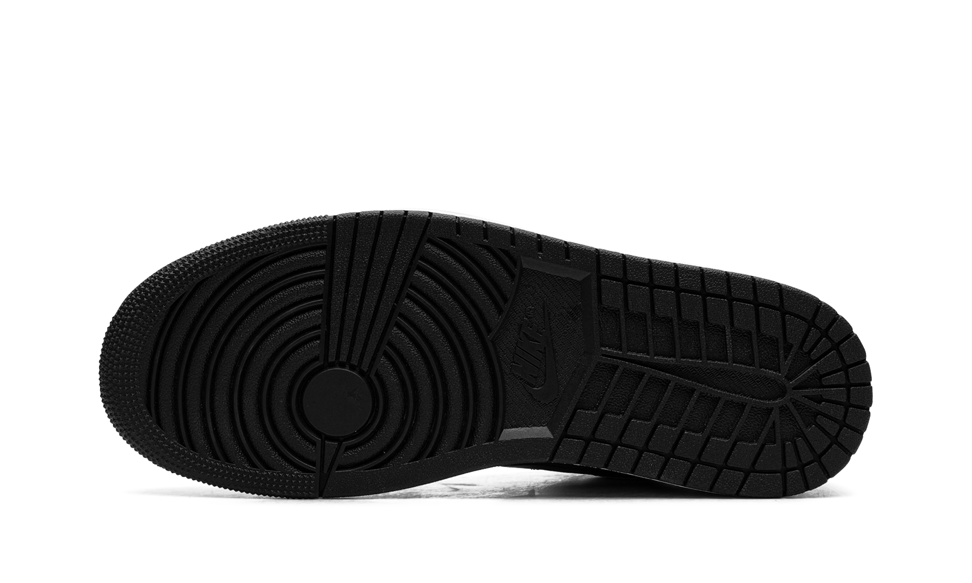 jordan 1 low white black+553558-132+bottom view