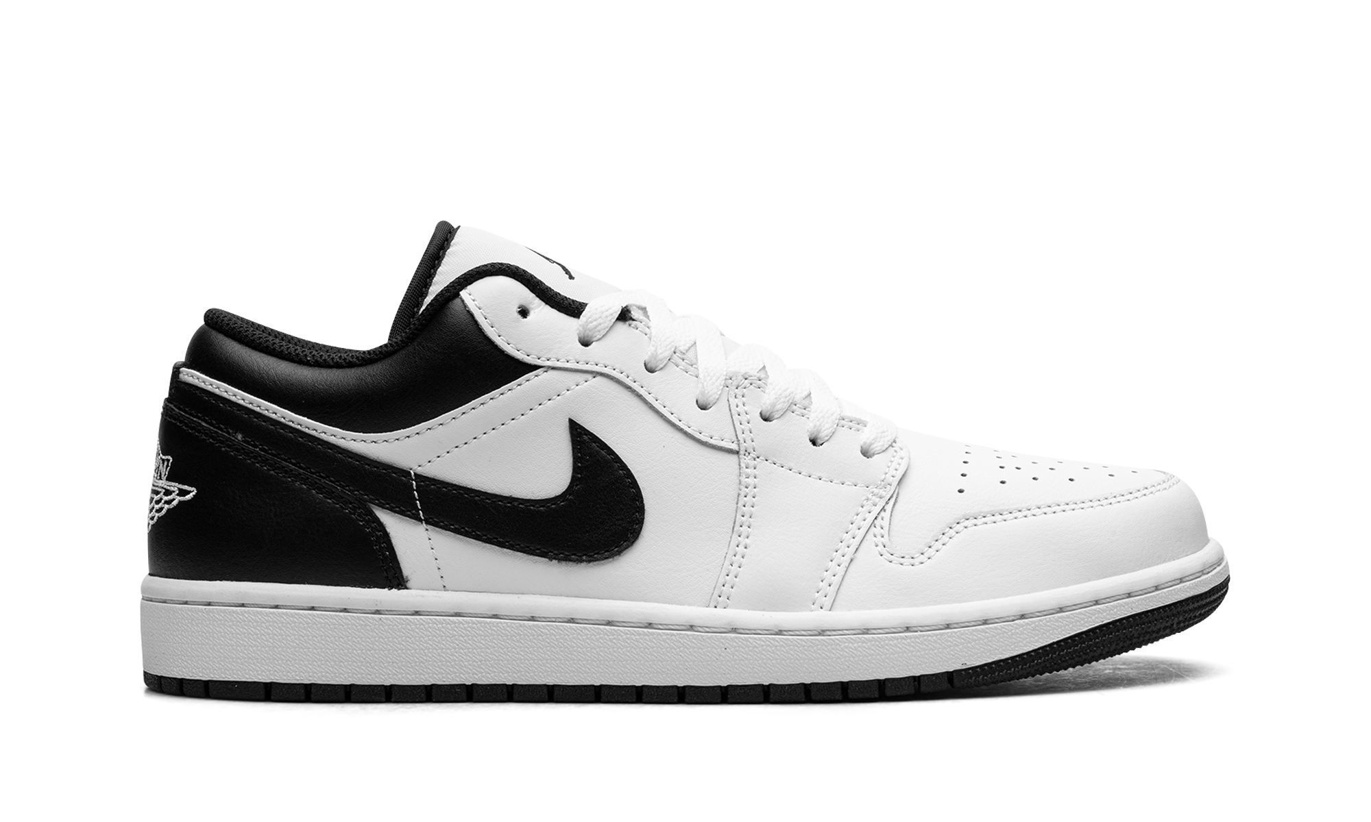 jordan 1 low white black+553558-132+right view