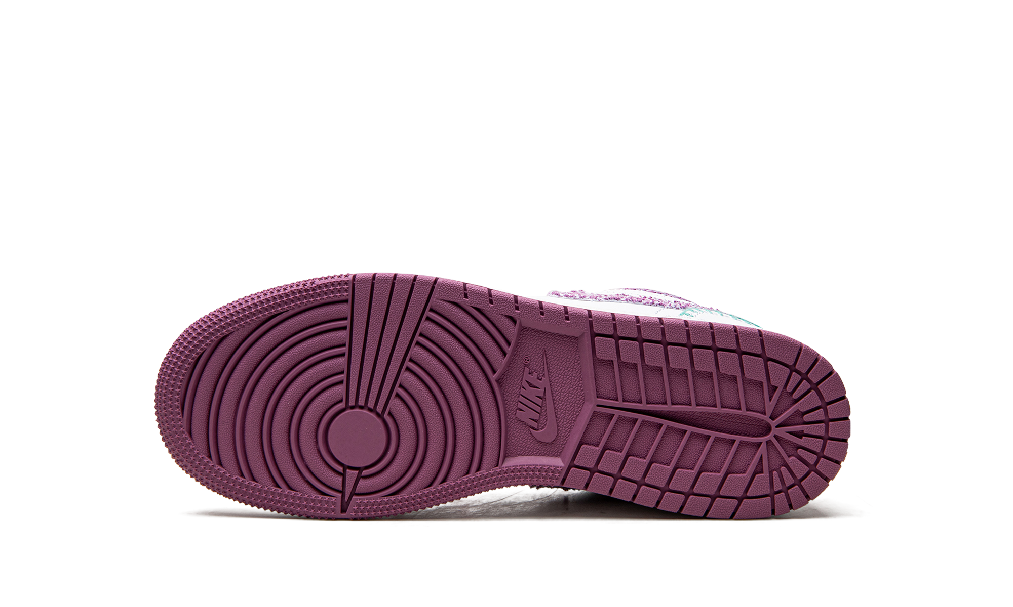 jordan 1 low white light bordeaux gs+DM9037-100+bottom view