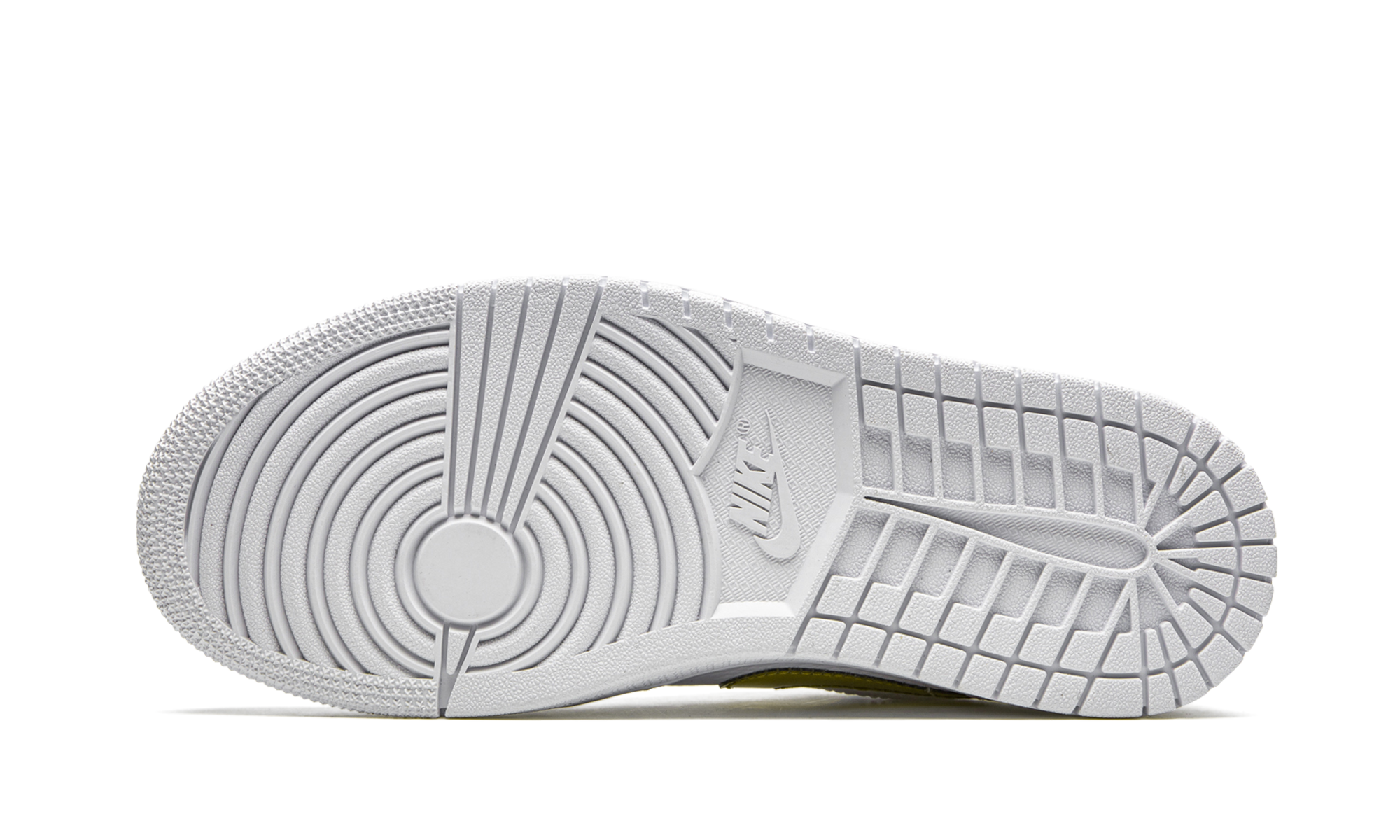 jordan 1 low white metallic gold women s+CZ4776-100+bottom view