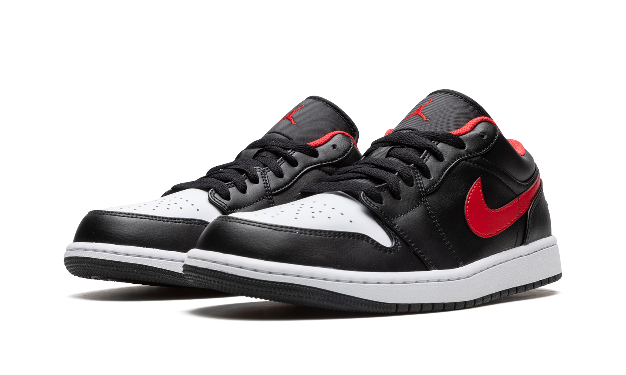 jordan 1 low white toe+553558-063+diagnol left view
