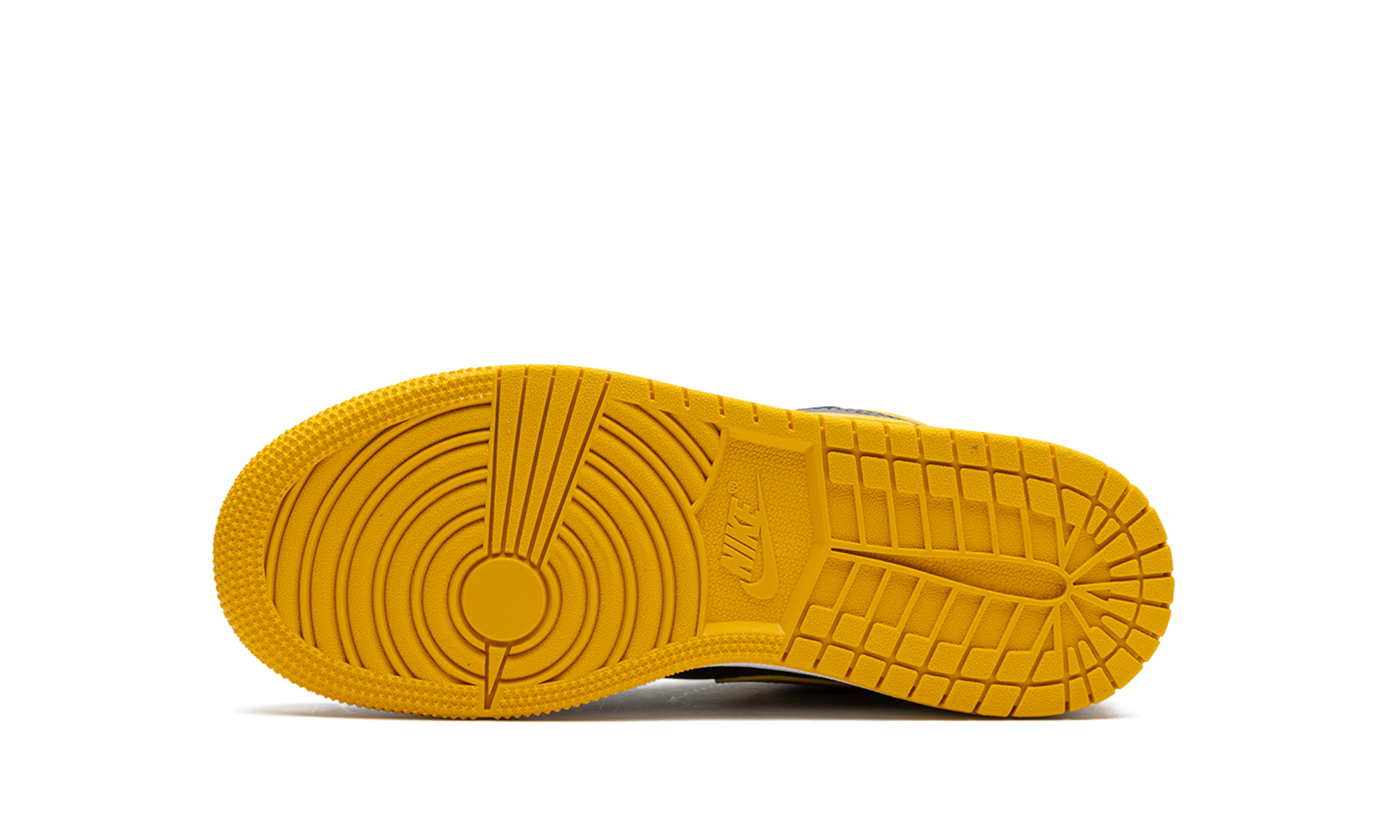 jordan 1 low yellow ochre gs+553560-072+bottom view