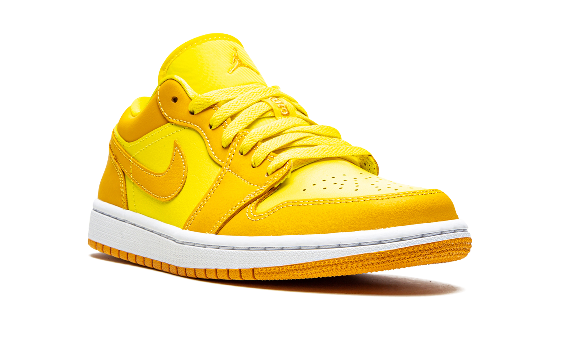 jordan 1 low yellow strike women s+DC0774-700+diagnol right view
