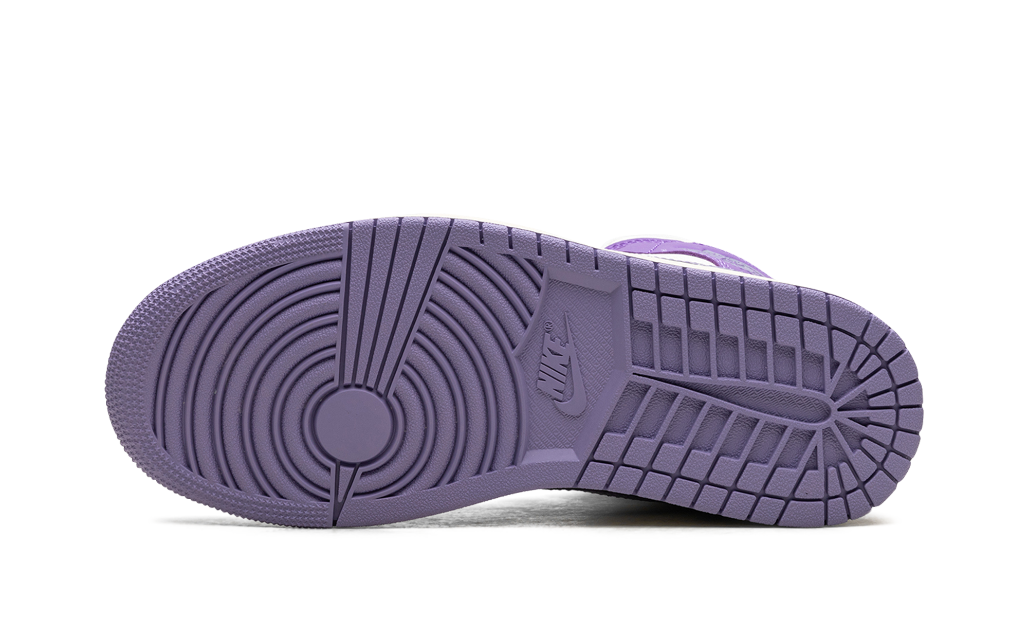 jordan 1 mid action grape women s+BQ6472-504+bottom view