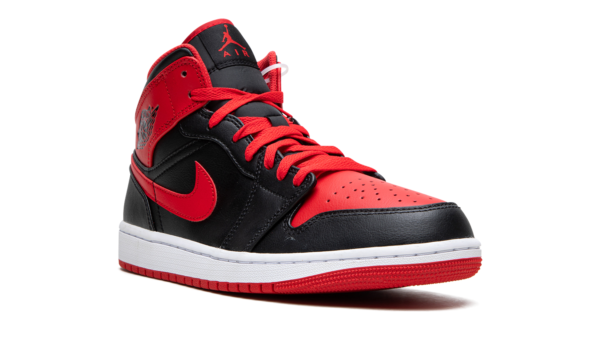 jordan 1 mid alternate bred 2022+DQ8426-060+diagnol right view