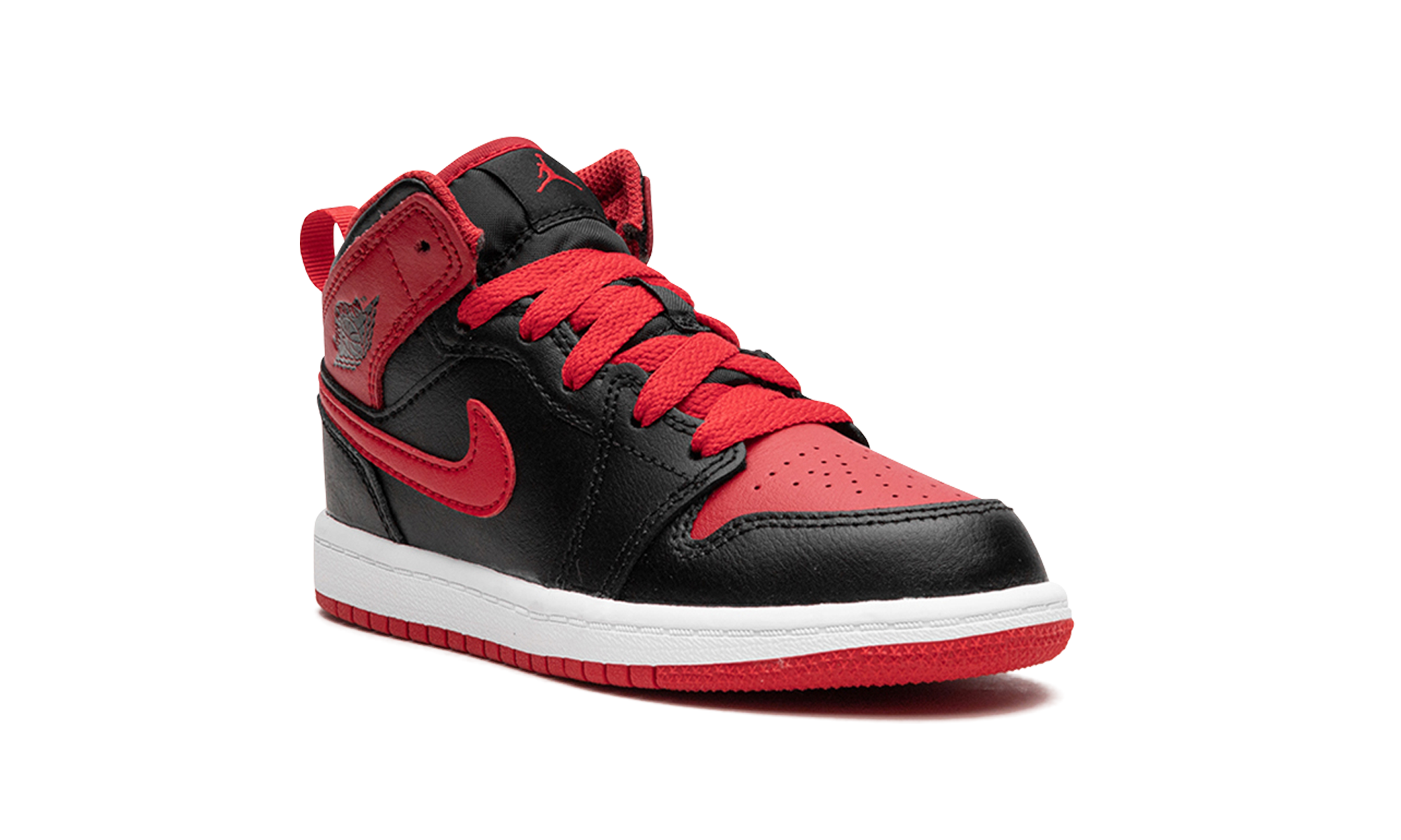 jordan 1 mid alternate bred 2022 ps+DQ8424-060+diagnol right view