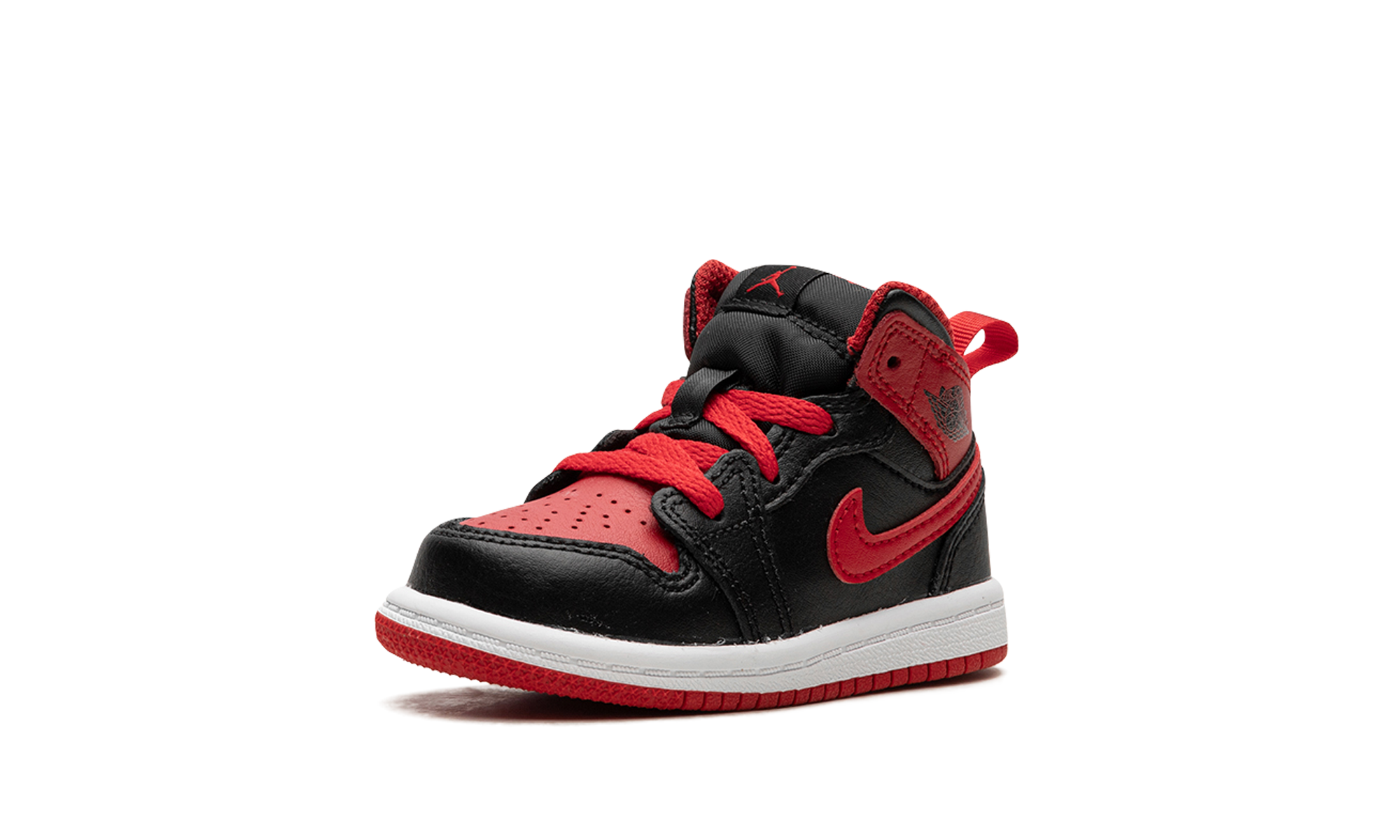 jordan 1 mid alternate bred 2022 td+DQ8425-060+left diagnol single view