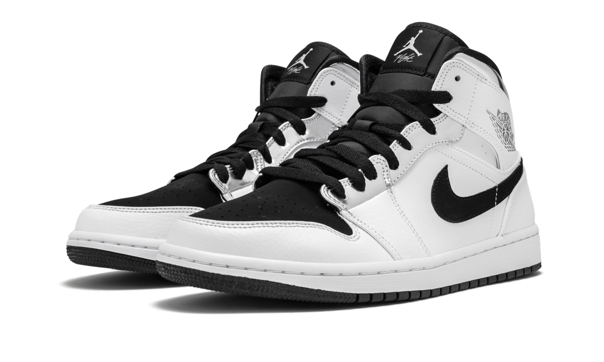 jordan 1 mid alternate think 16+554724-121+diagnol left view