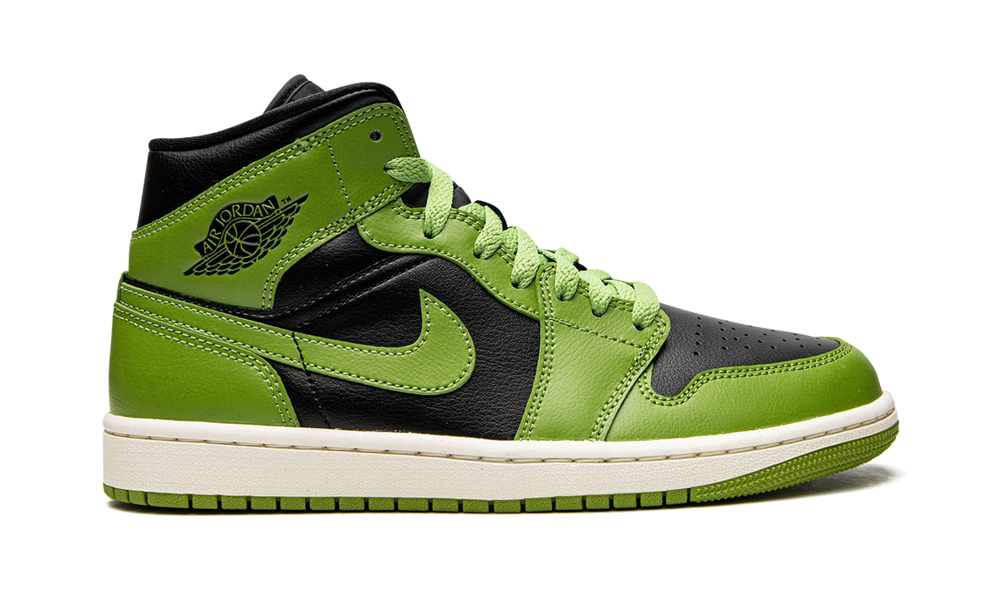 jordan 1 mid altitude green women s+BQ6472-031+right view