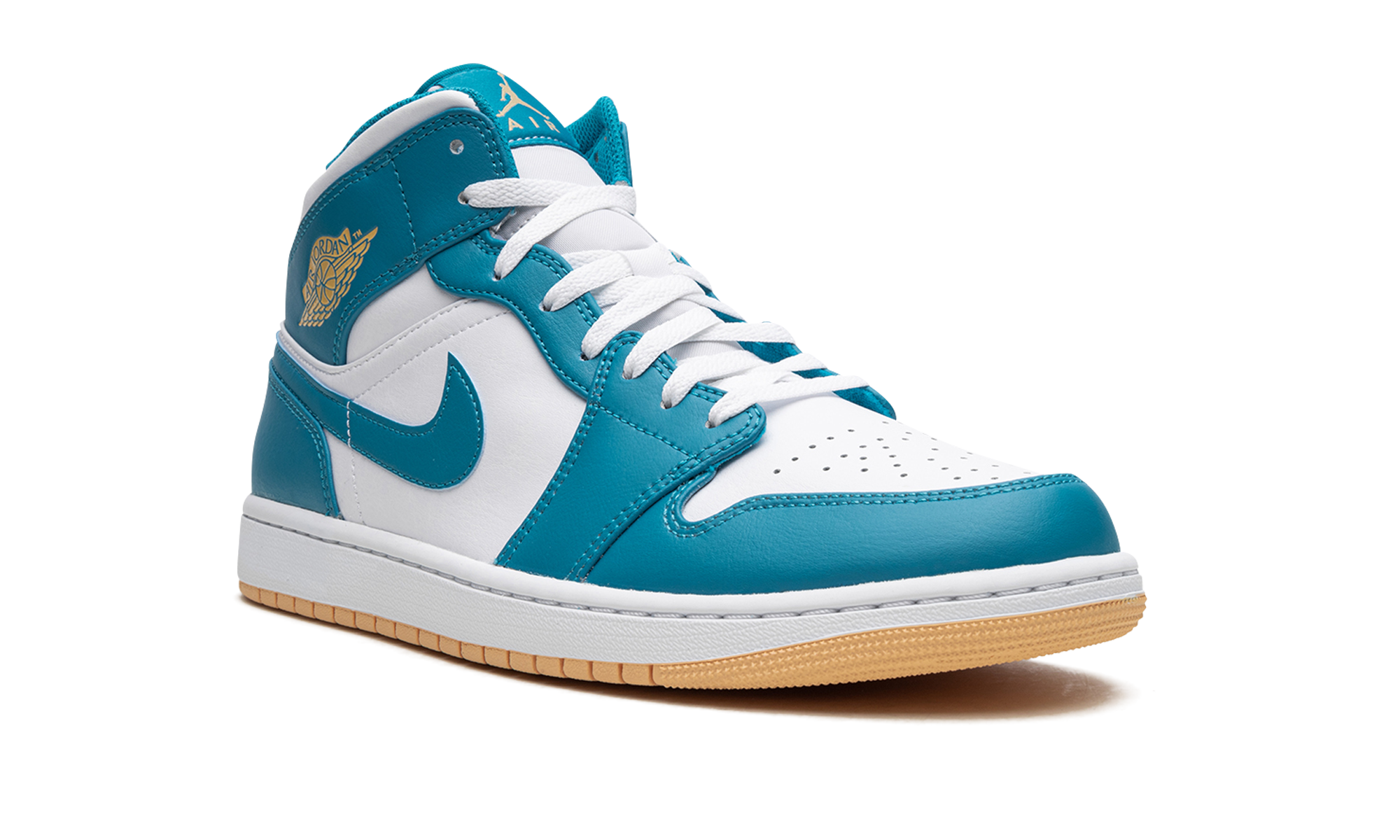 jordan 1 mid aquatone+DQ8426-400+diagnol right view