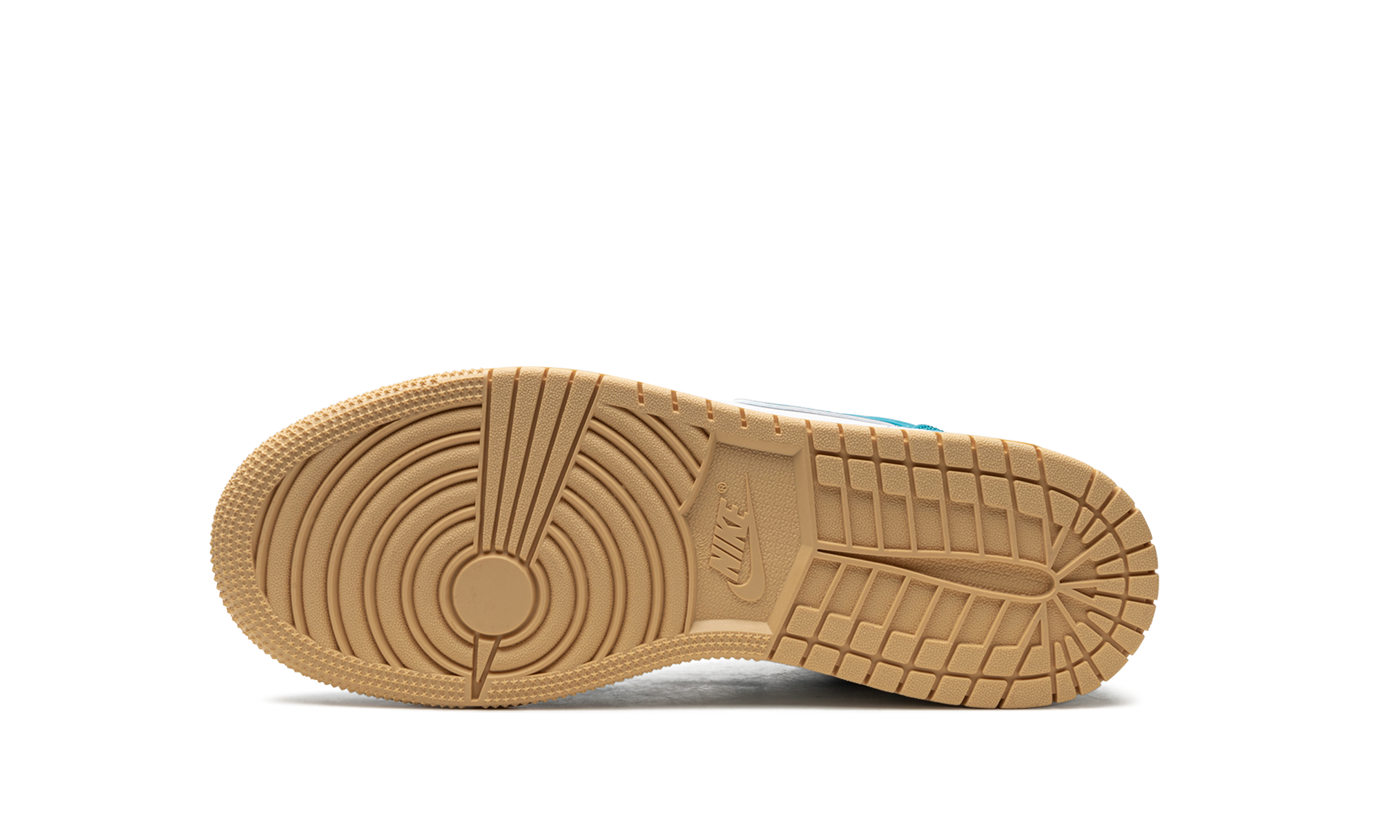 jordan 1 mid aquatone gs+DQ8423-400+bottom view