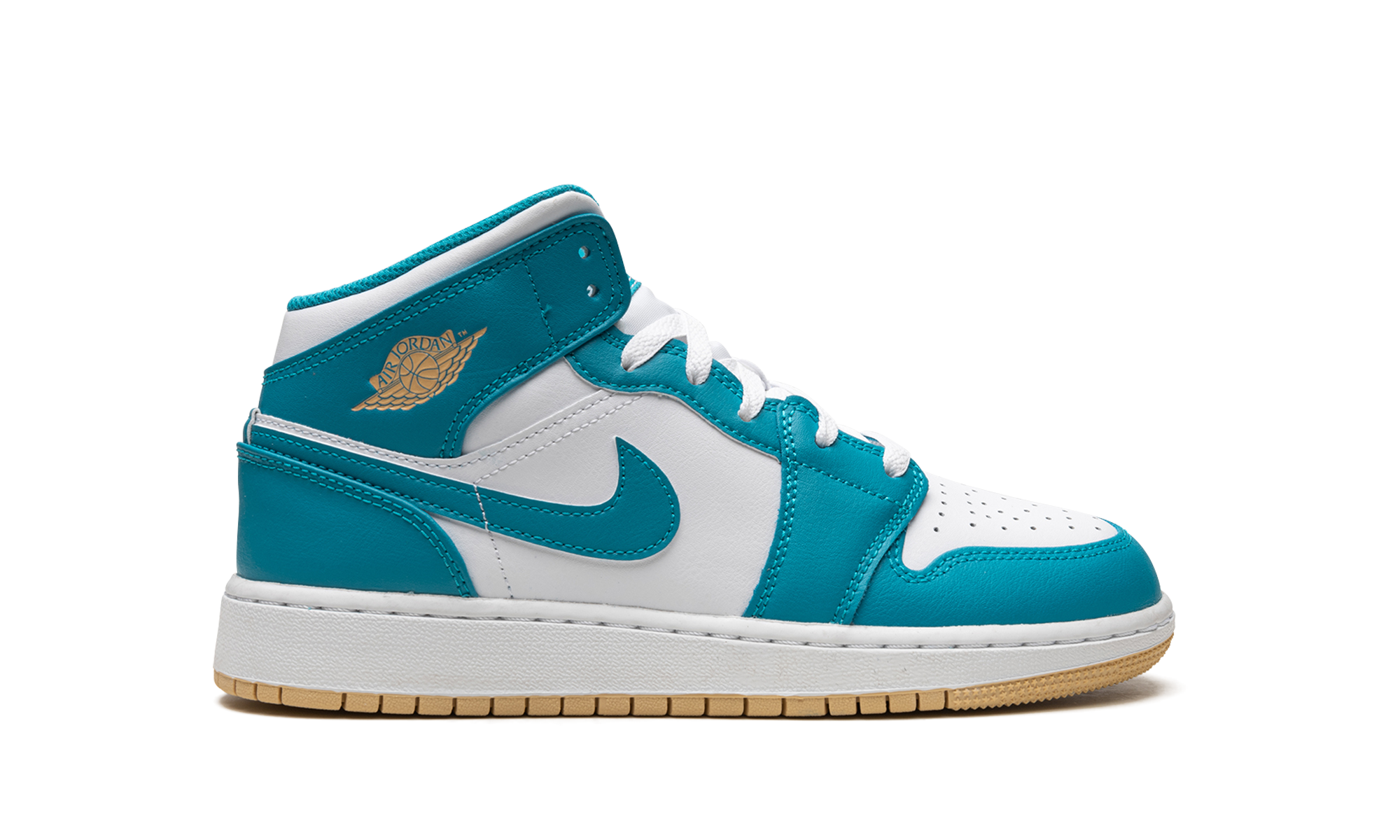 jordan 1 mid aquatone gs+DQ8423-400+right view