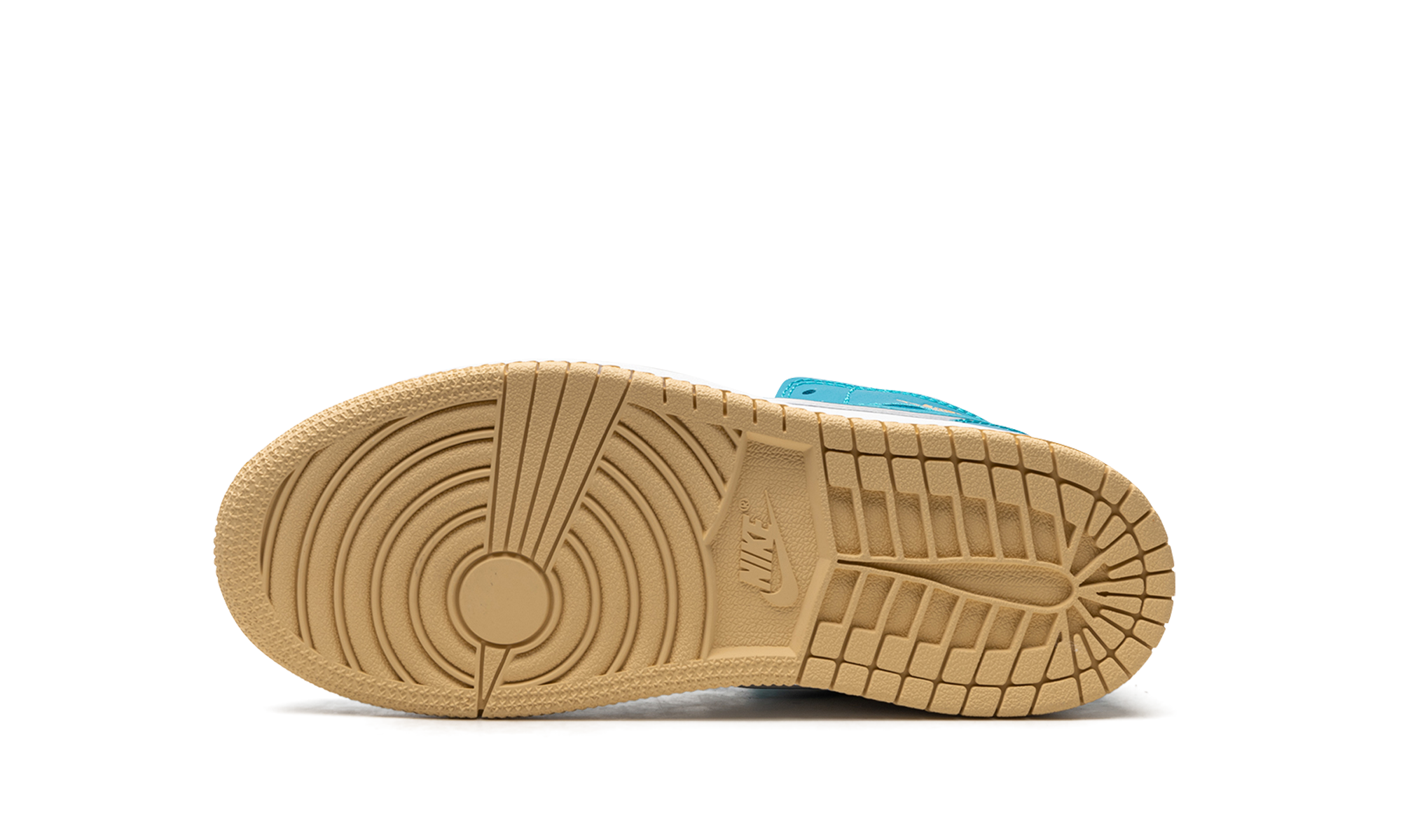 jordan 1 mid aquatone ps+DQ8424-400+bottom view