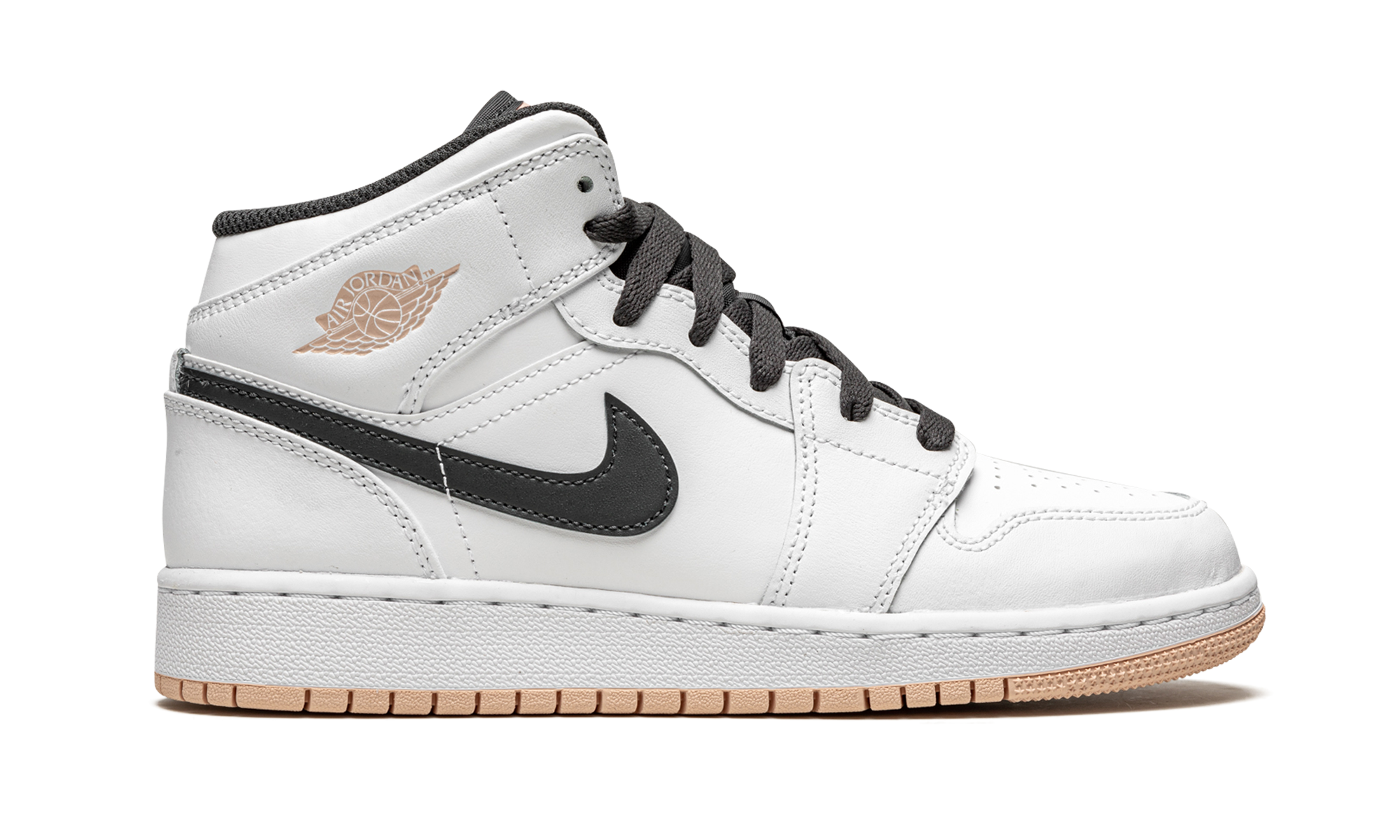 jordan 1 mid arctic orange gs+554725-180+right view