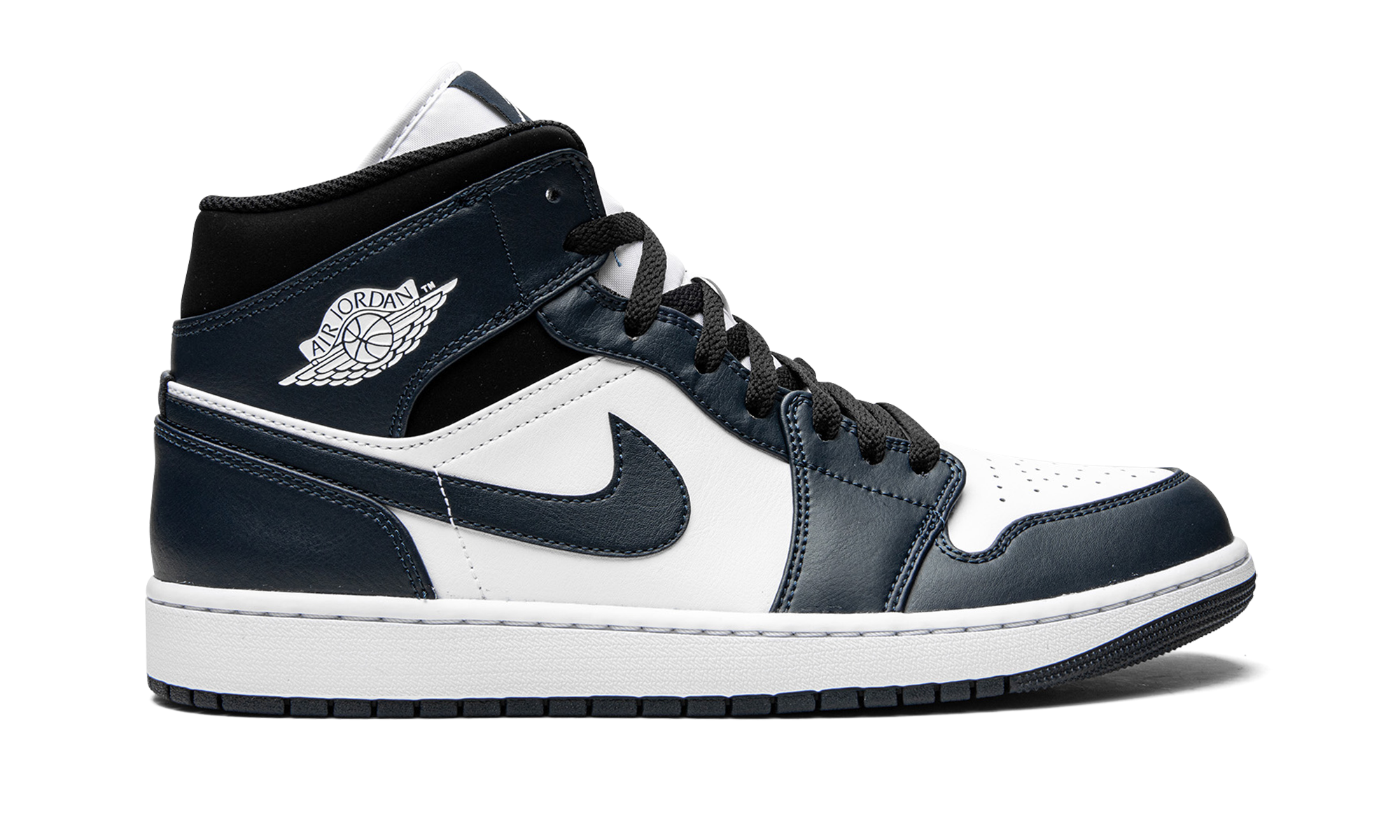 jordan 1 mid armory navy+554724-411+right view