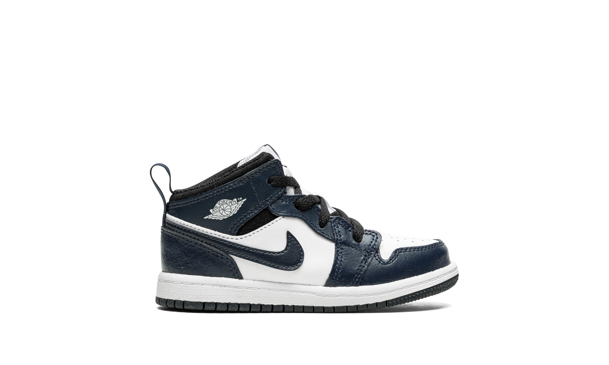 jordan 1 mid armory navy td+640735-411+right view
