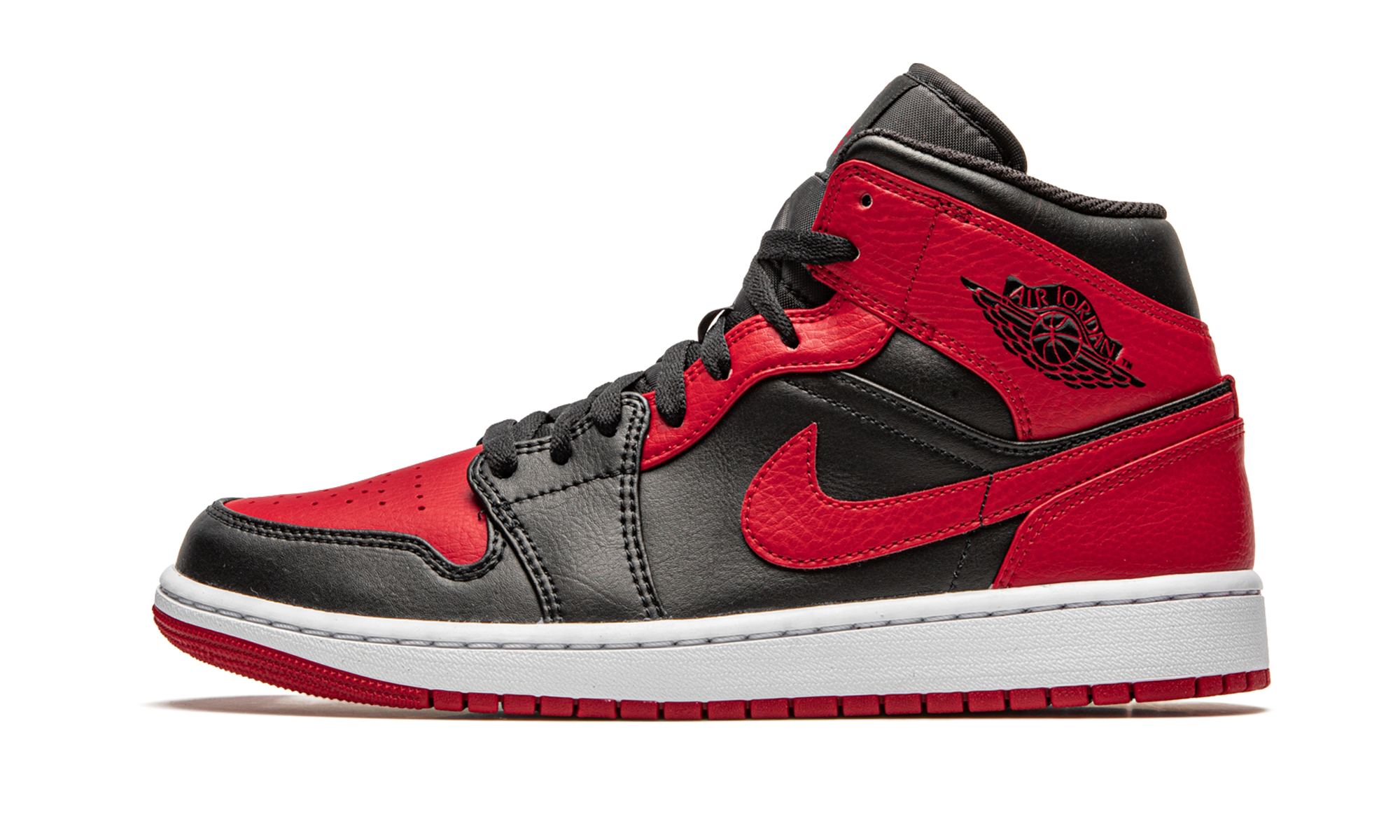 jordan 1 mid banned 2020+554724-074+diagnol right view 1