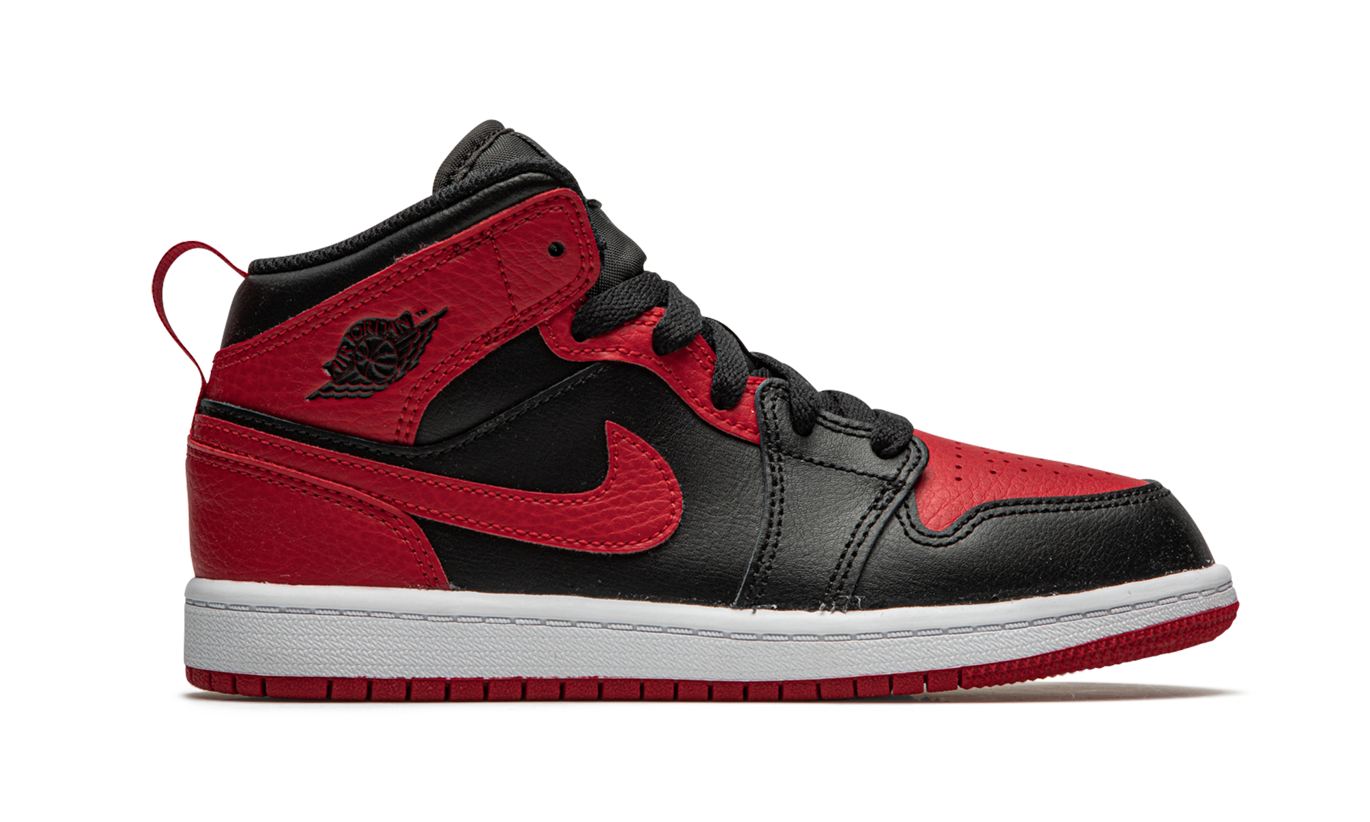 jordan 1 mid banned 2020 ps+640734-074+right view