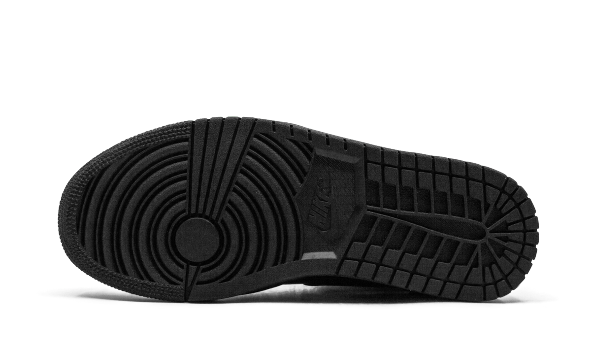 jordan 1 mid black+554724-090+bottom view
