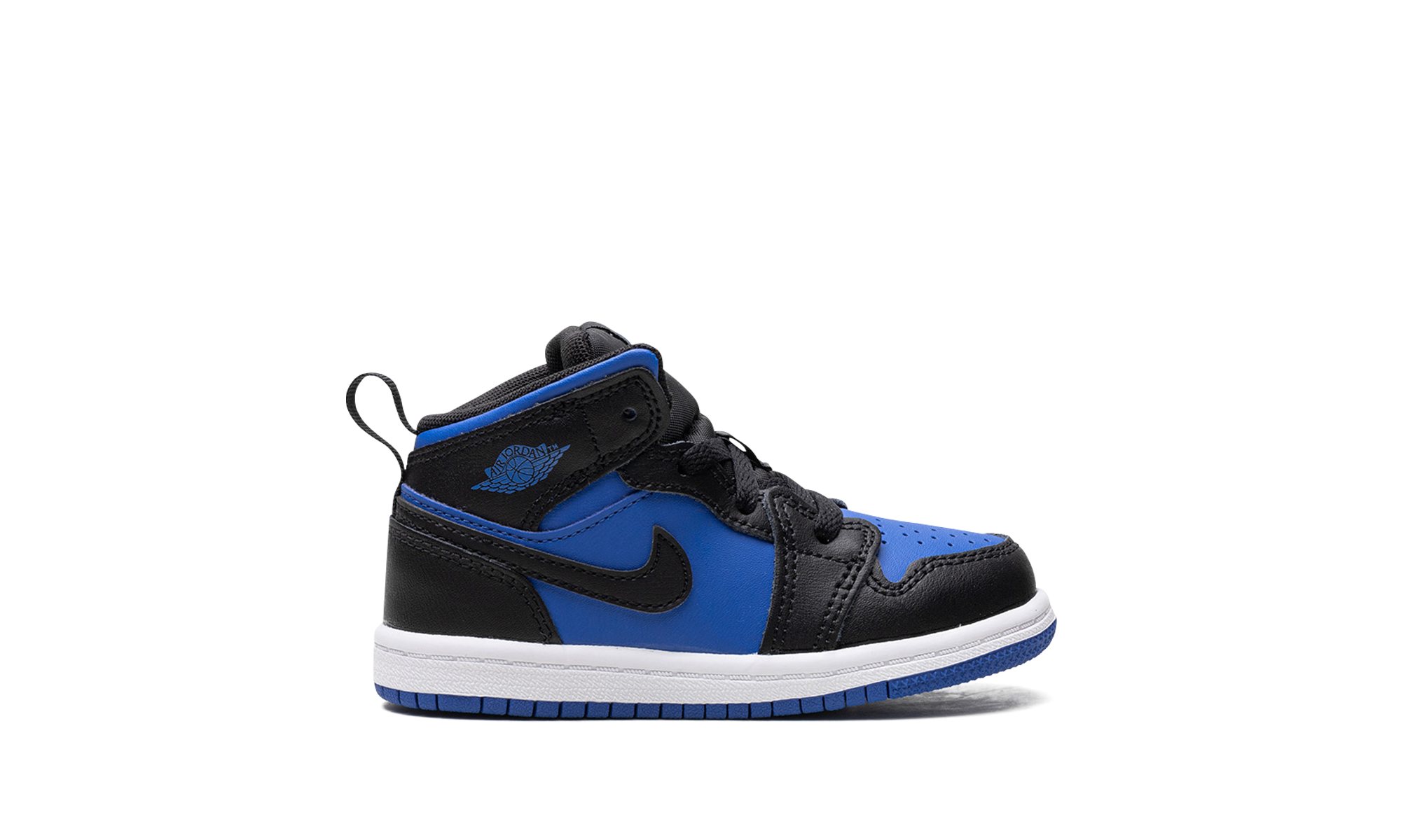 jordan 1 mid black royal blue td+DQ8425-042+right view