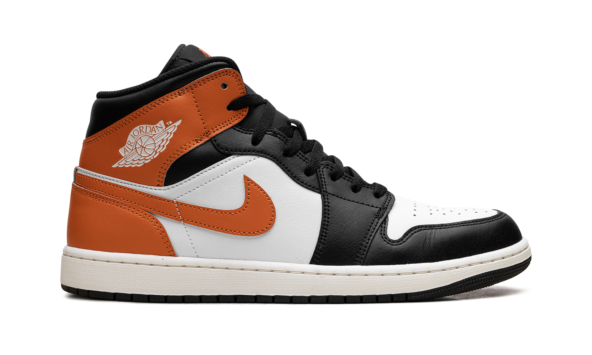 jordan 1 mid black toe starfish+DQ8426-801+right view