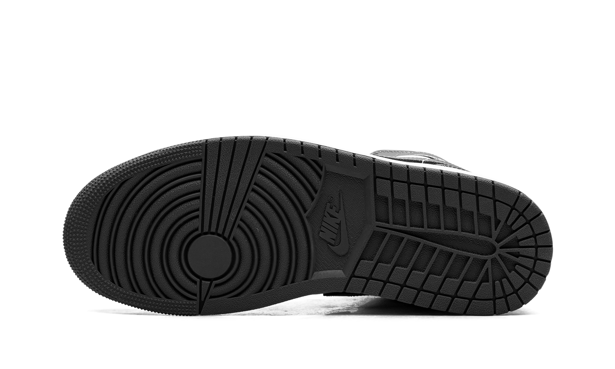 jordan 1 mid black white iron grey+DQ8426-001+bottom view
