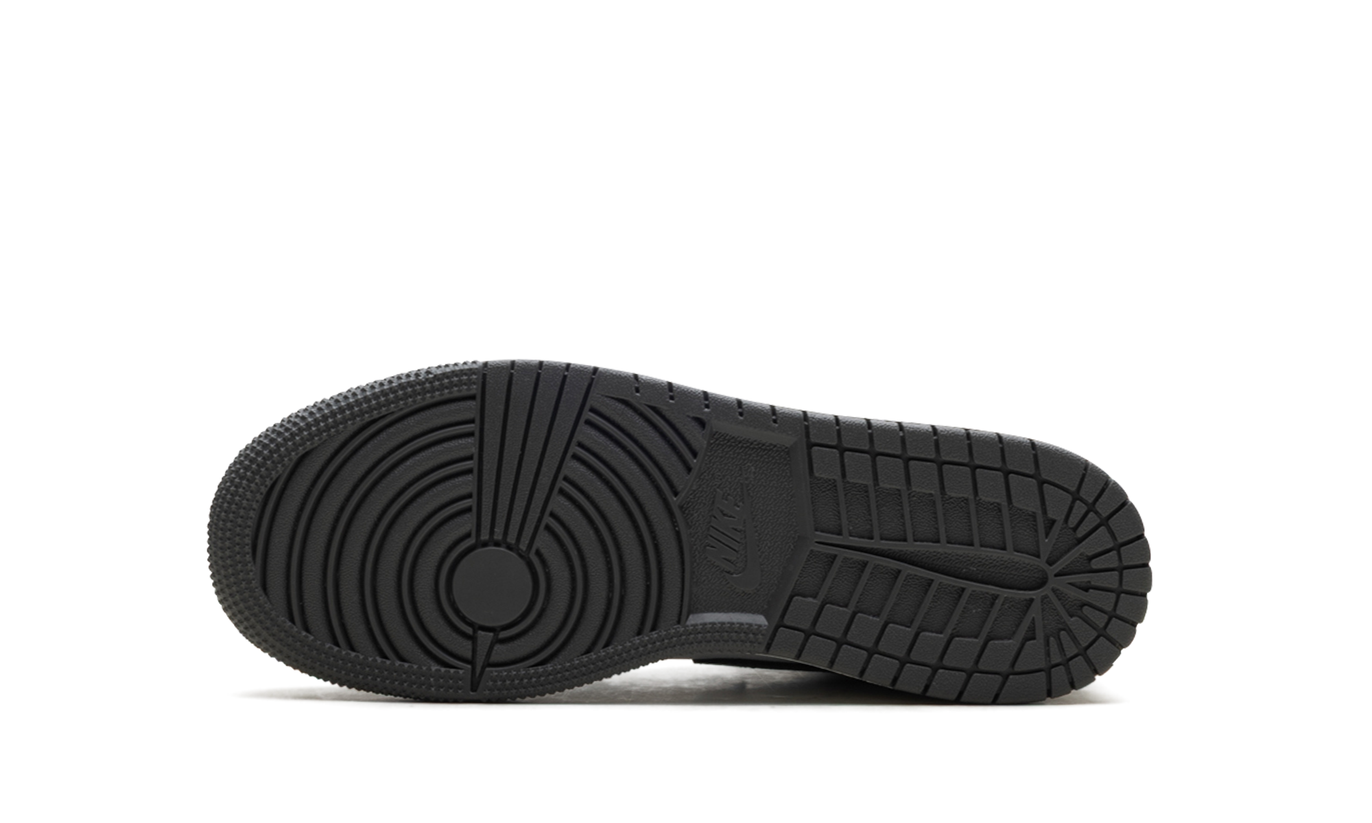 jordan 1 mid black white iron grey gs+DQ8423-001+bottom view